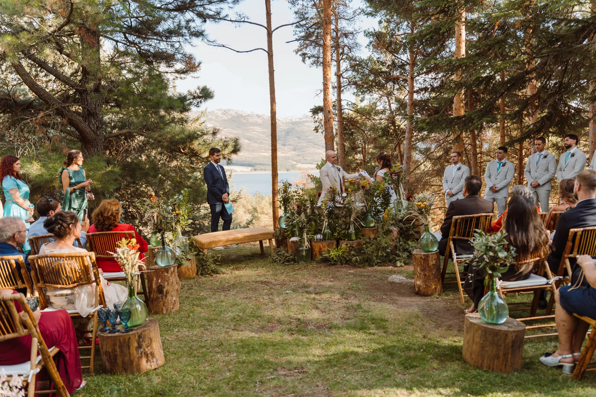 Boda de Sara y Raúl en La Granja de Lozoya
