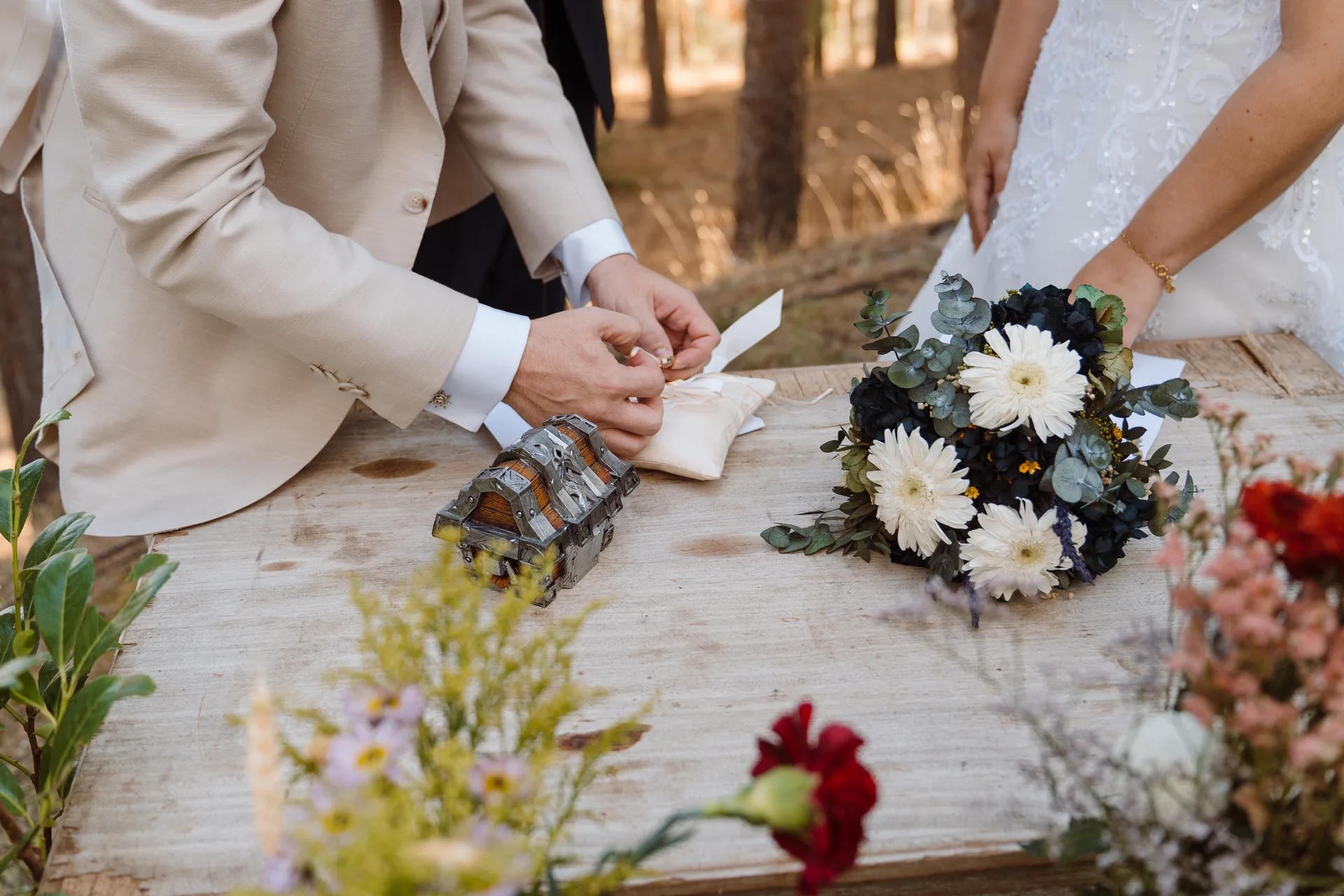 Boda de Sara y Raúl en La Granja de Lozoya