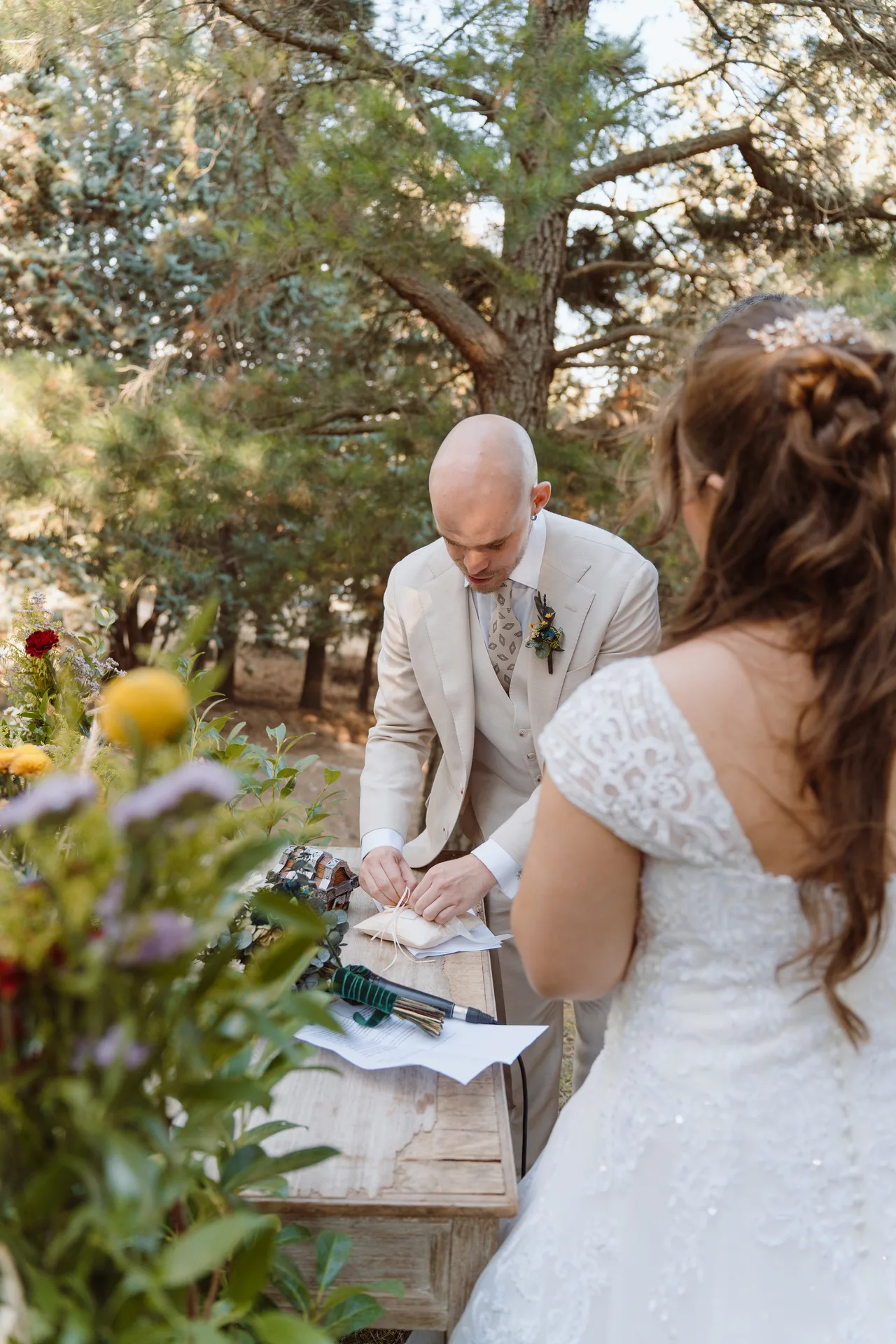 Boda de Sara y Raúl en La Granja de Lozoya