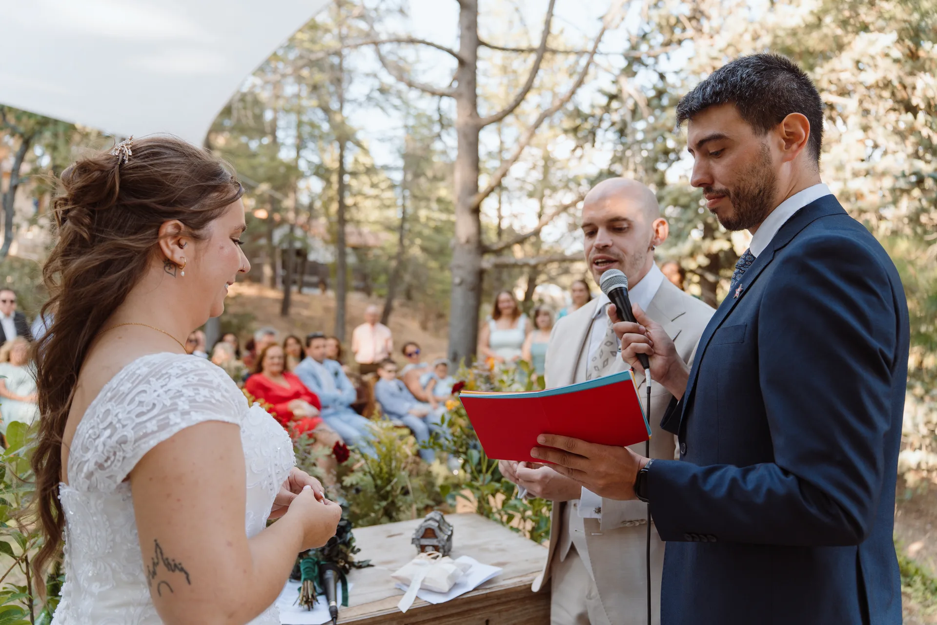 Boda de Sara y Raúl en La Granja de Lozoya