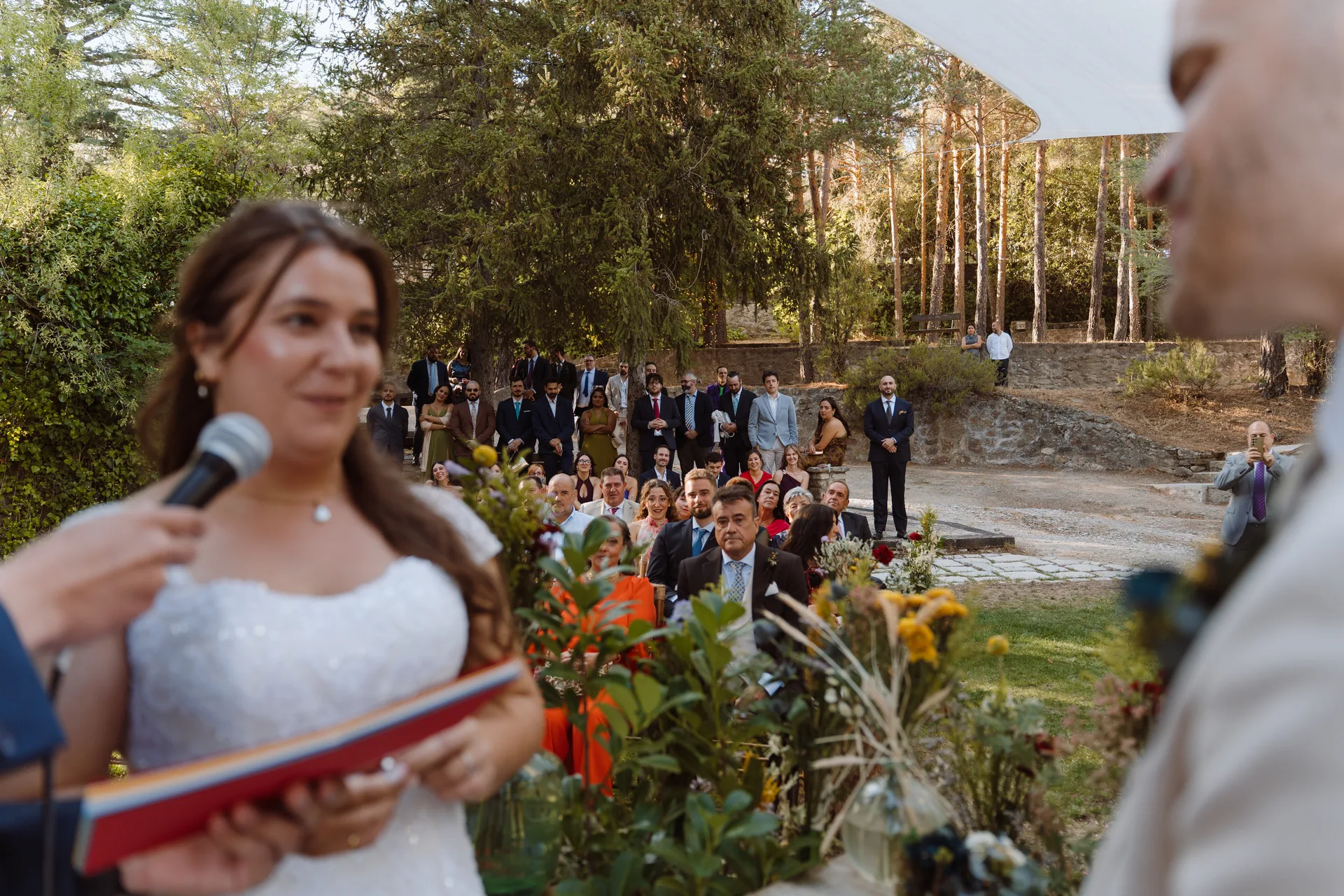 Boda de Sara y Raúl en La Granja de Lozoya