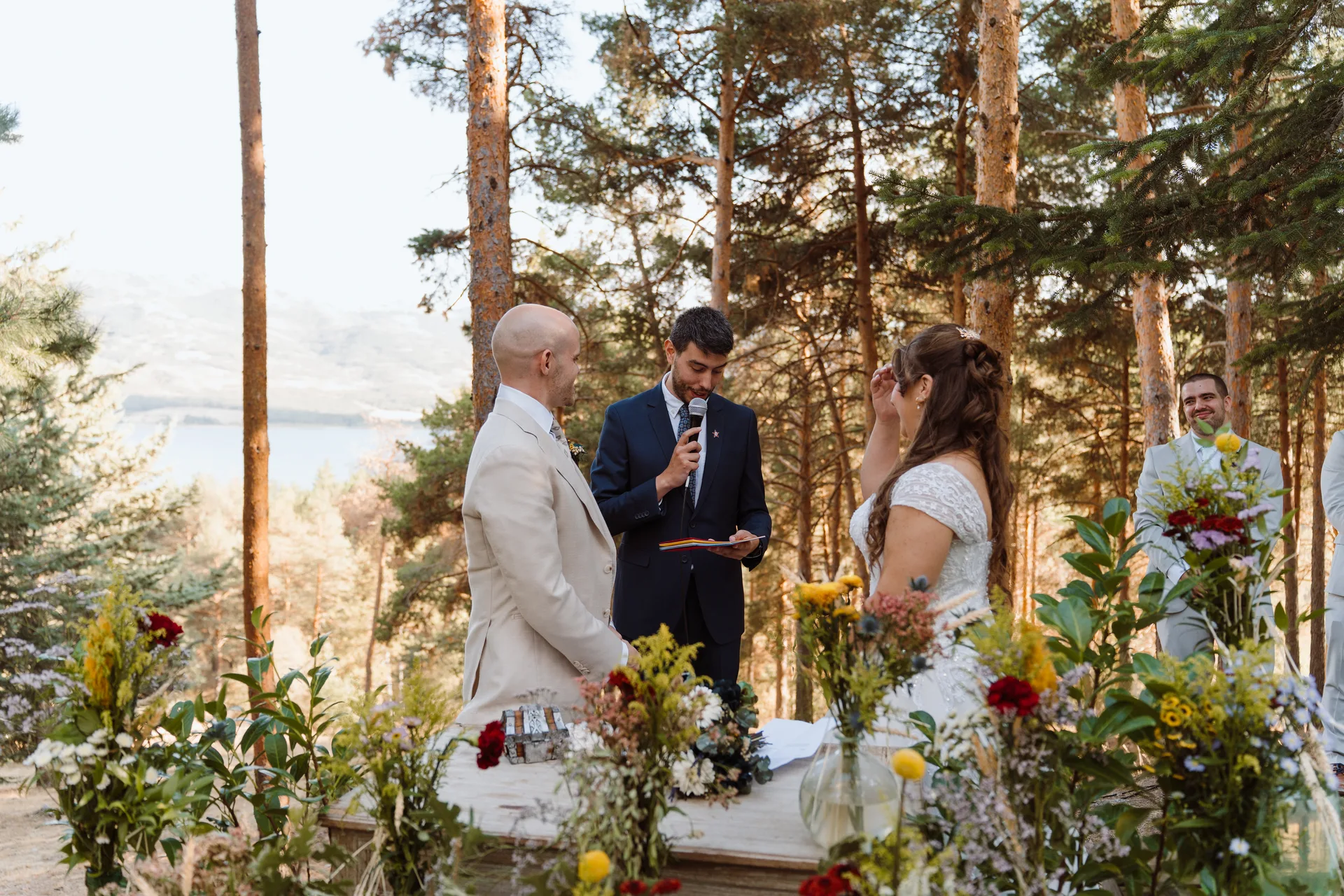 Boda de Sara y Raúl en La Granja de Lozoya