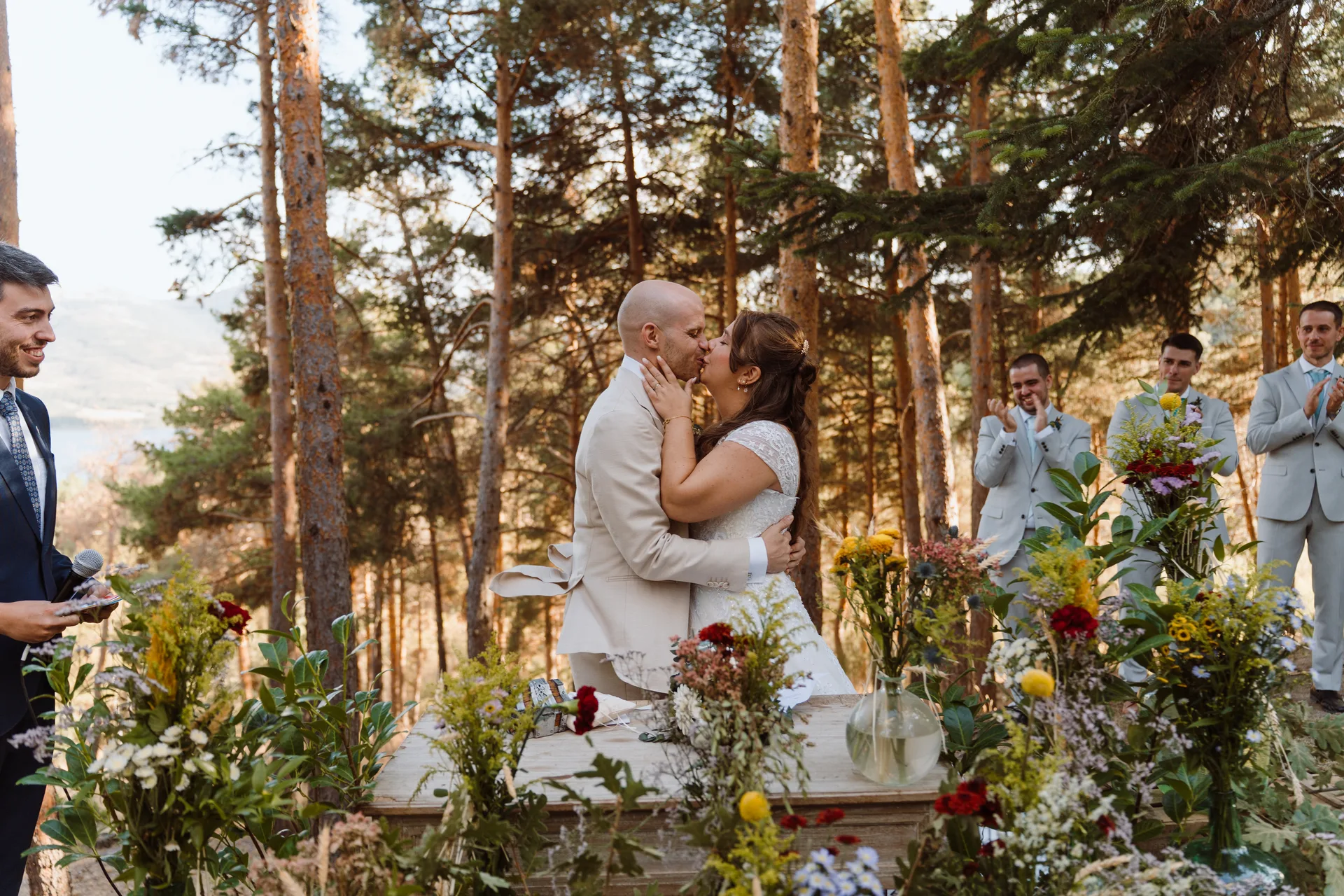 Boda de Sara y Raúl en La Granja de Lozoya