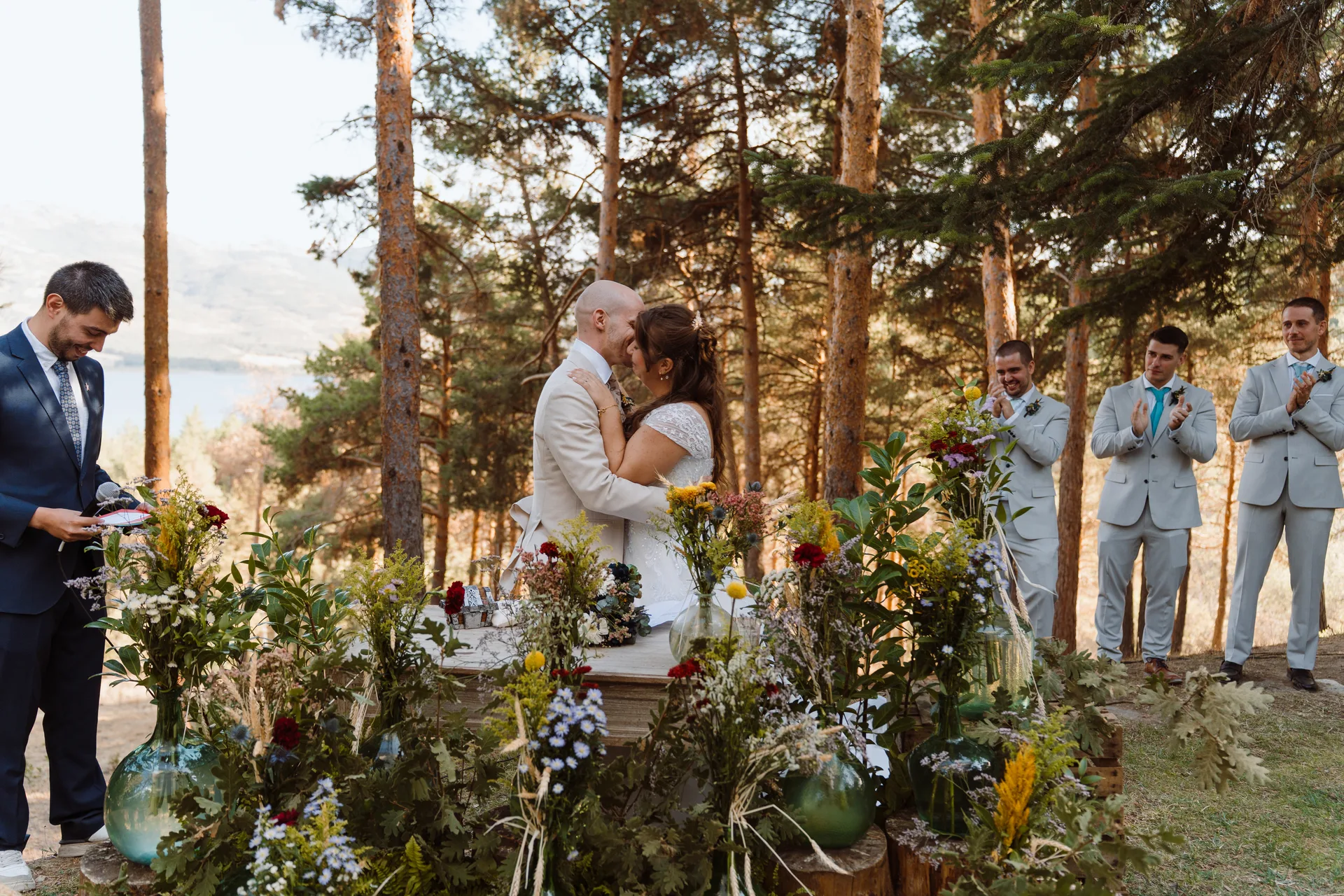 Boda de Sara y Raúl en La Granja de Lozoya
