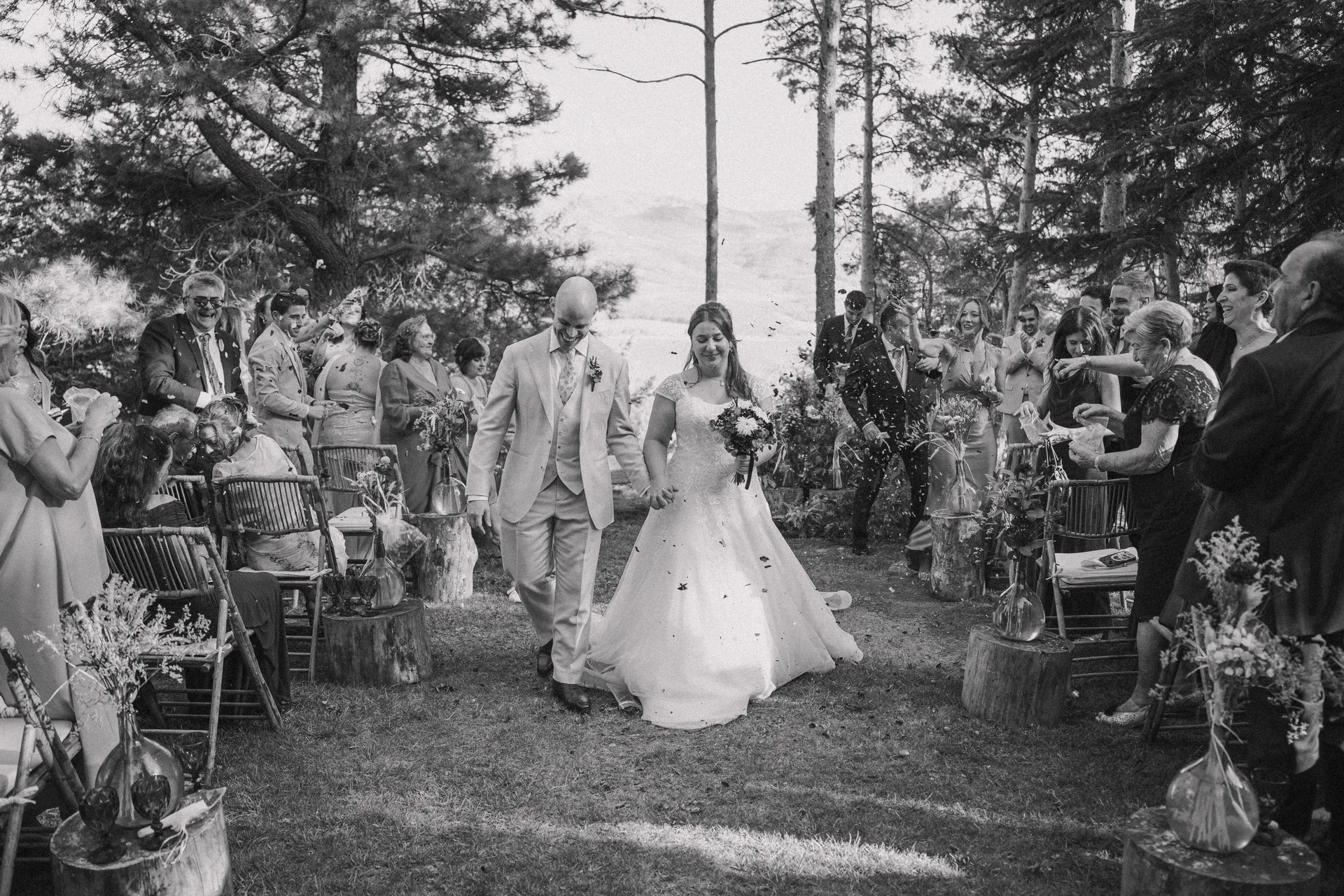 Boda de Sara y Raúl en La Granja de Lozoya