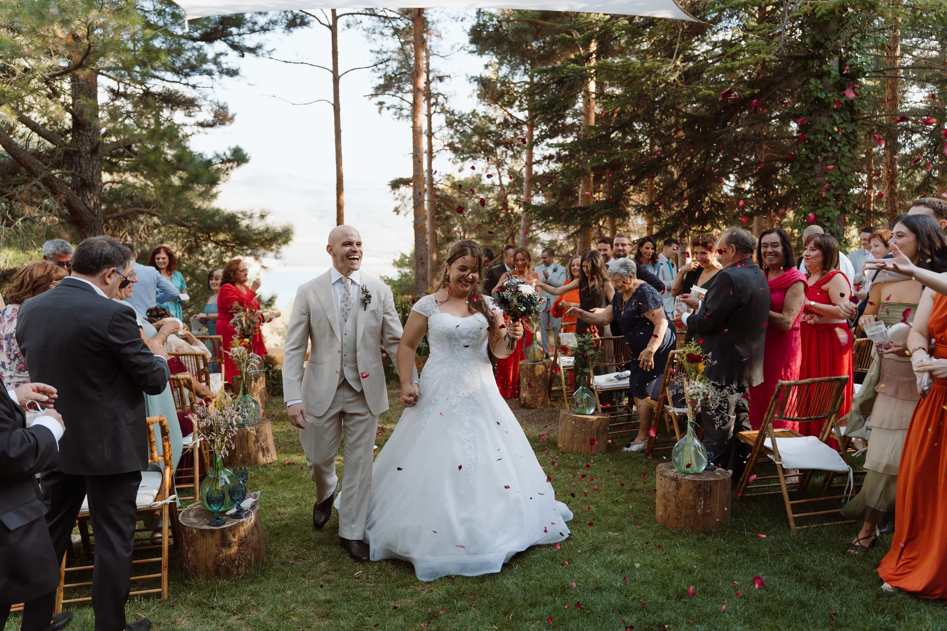 Boda de Sara y Raúl en La Granja de Lozoya