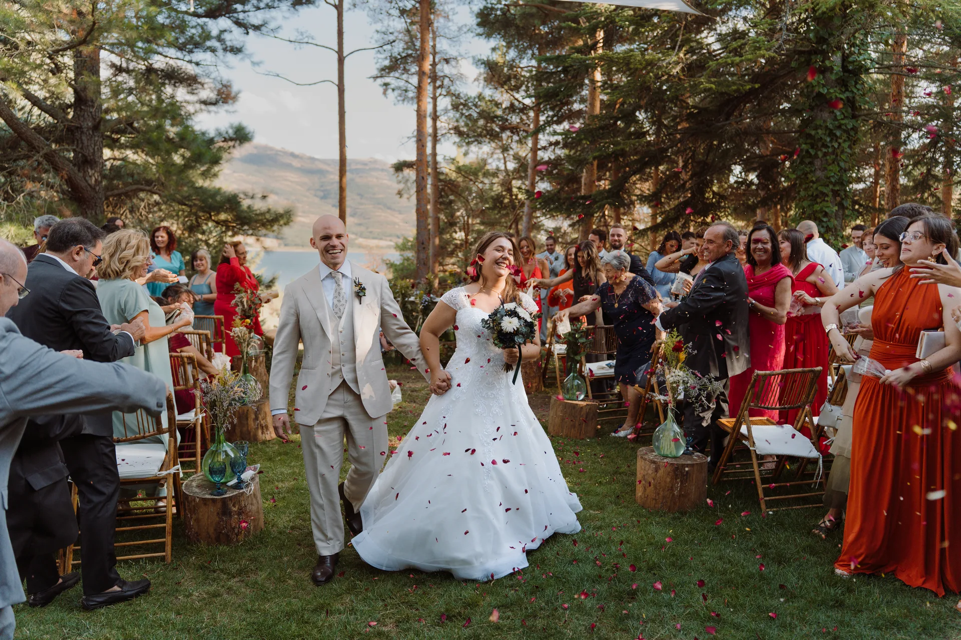 Boda de Sara y Raúl en La Granja de Lozoya