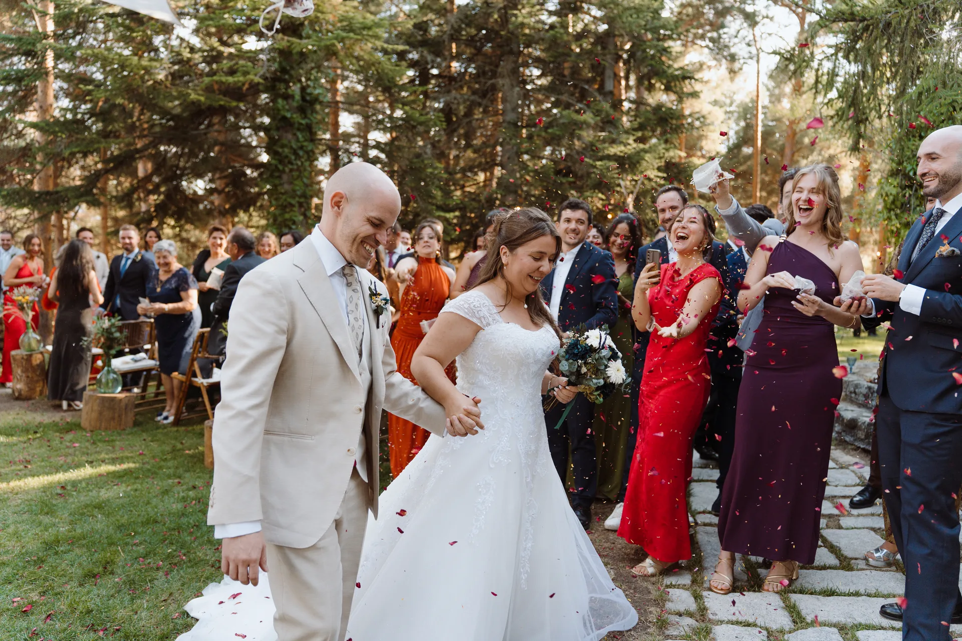 Boda de Sara y Raúl en La Granja de Lozoya