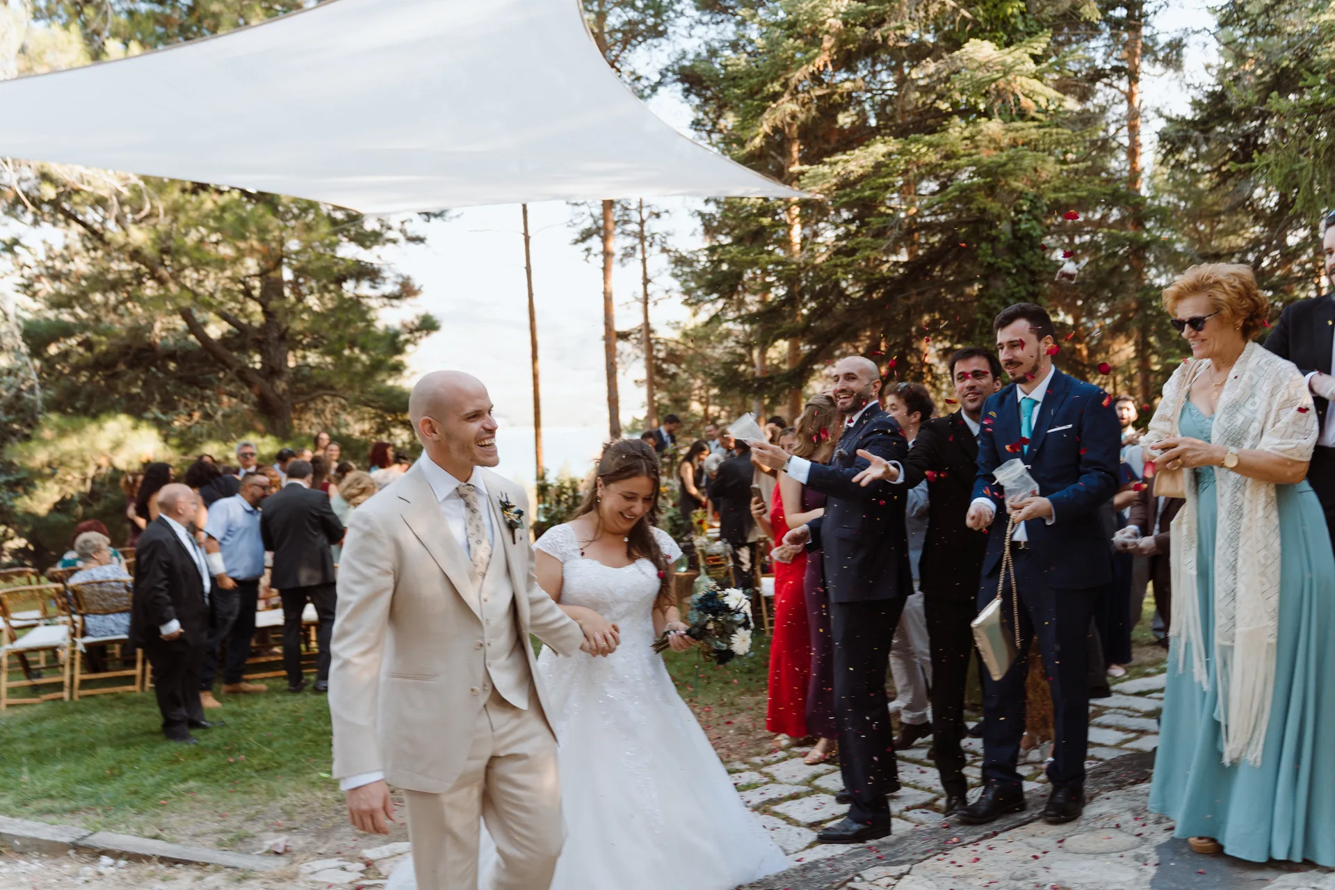 Boda de Sara y Raúl en La Granja de Lozoya