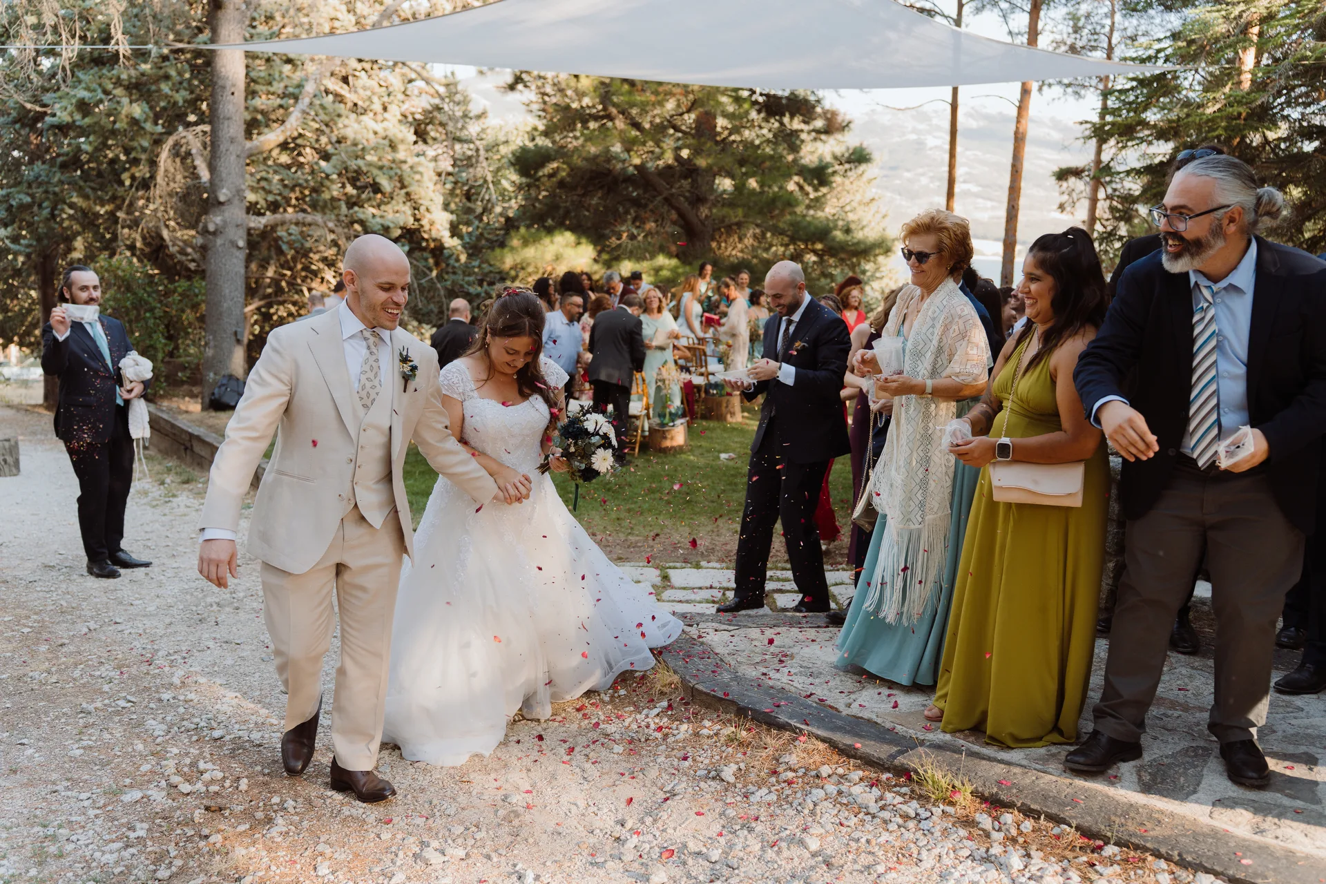 Boda de Sara y Raúl en La Granja de Lozoya
