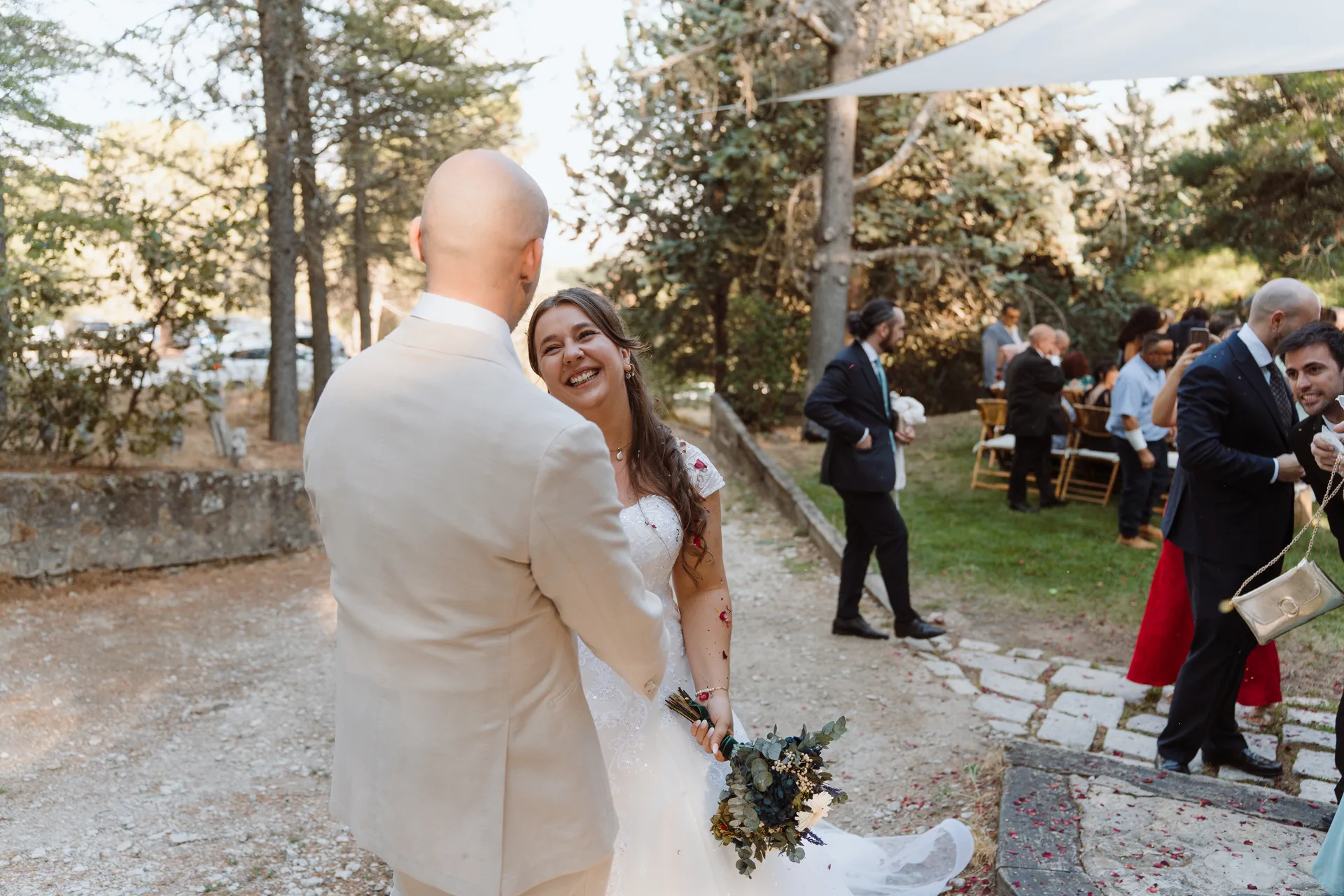 Boda de Sara y Raúl en La Granja de Lozoya