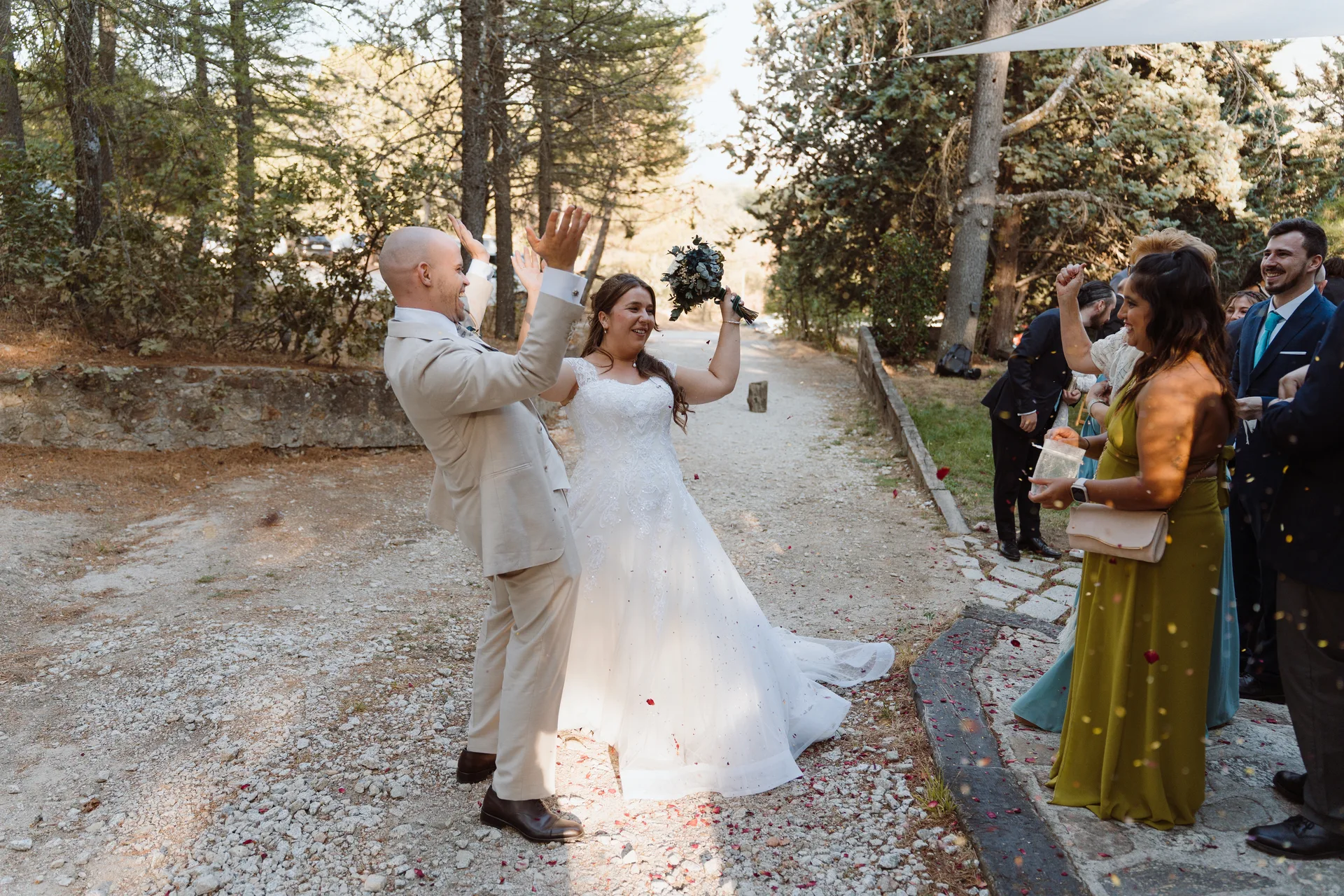 Boda de Sara y Raúl en La Granja de Lozoya