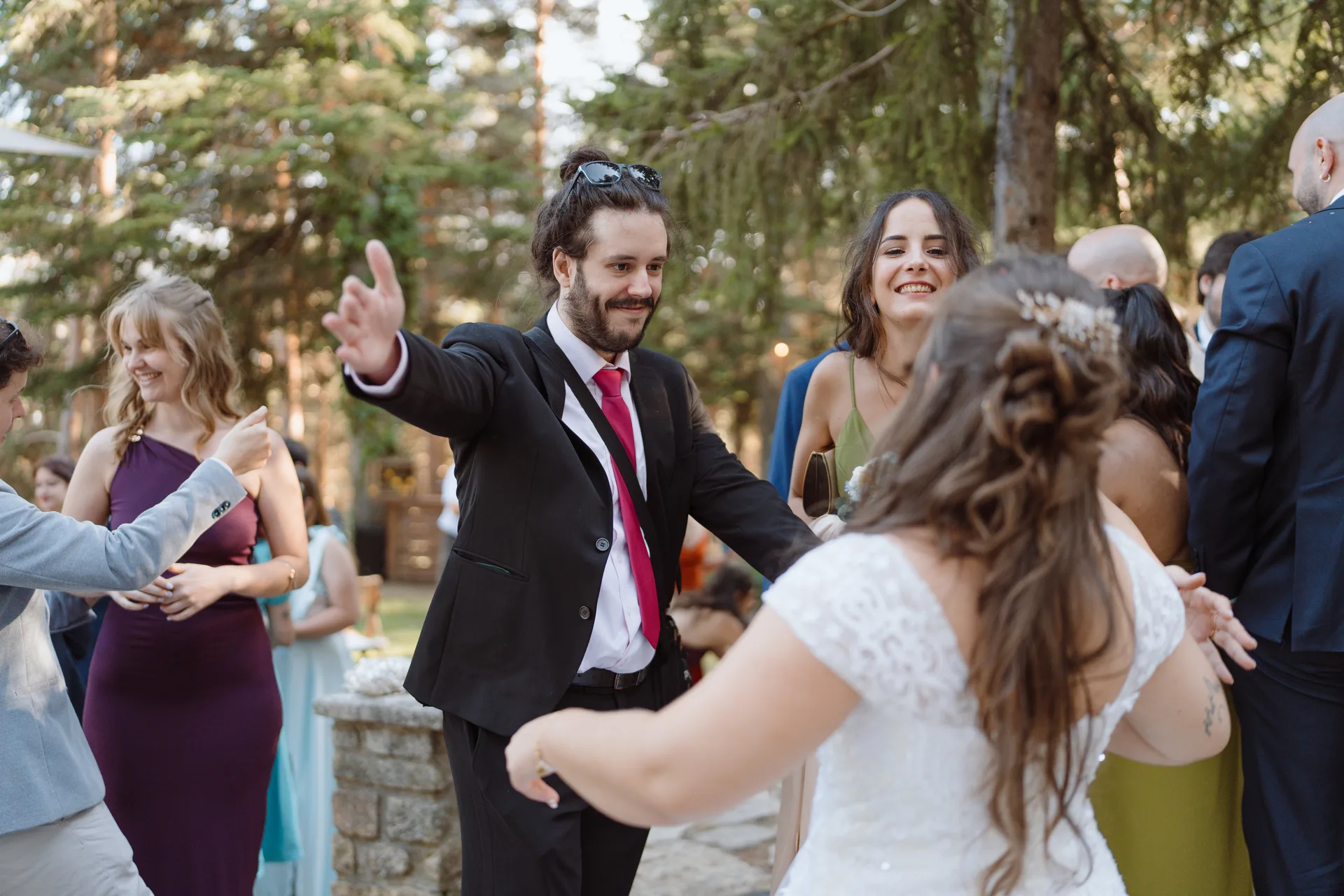 Boda de Sara y Raúl en La Granja de Lozoya