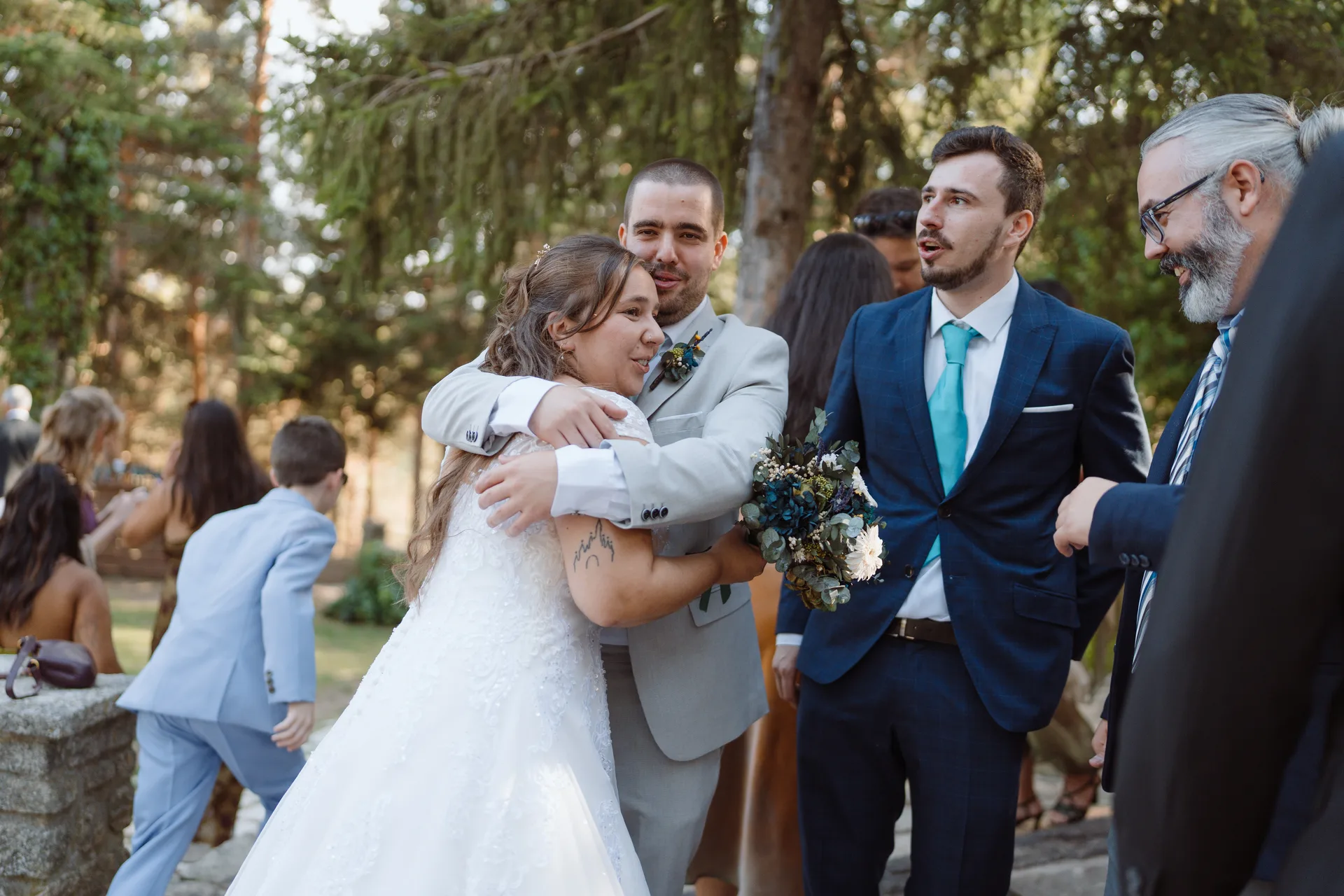 Boda de Sara y Raúl en La Granja de Lozoya