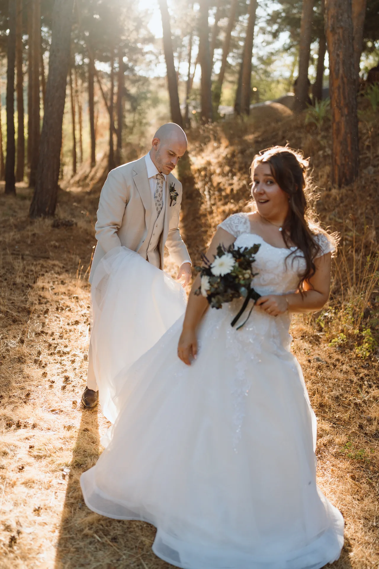 Boda de Sara y Raúl en La Granja de Lozoya