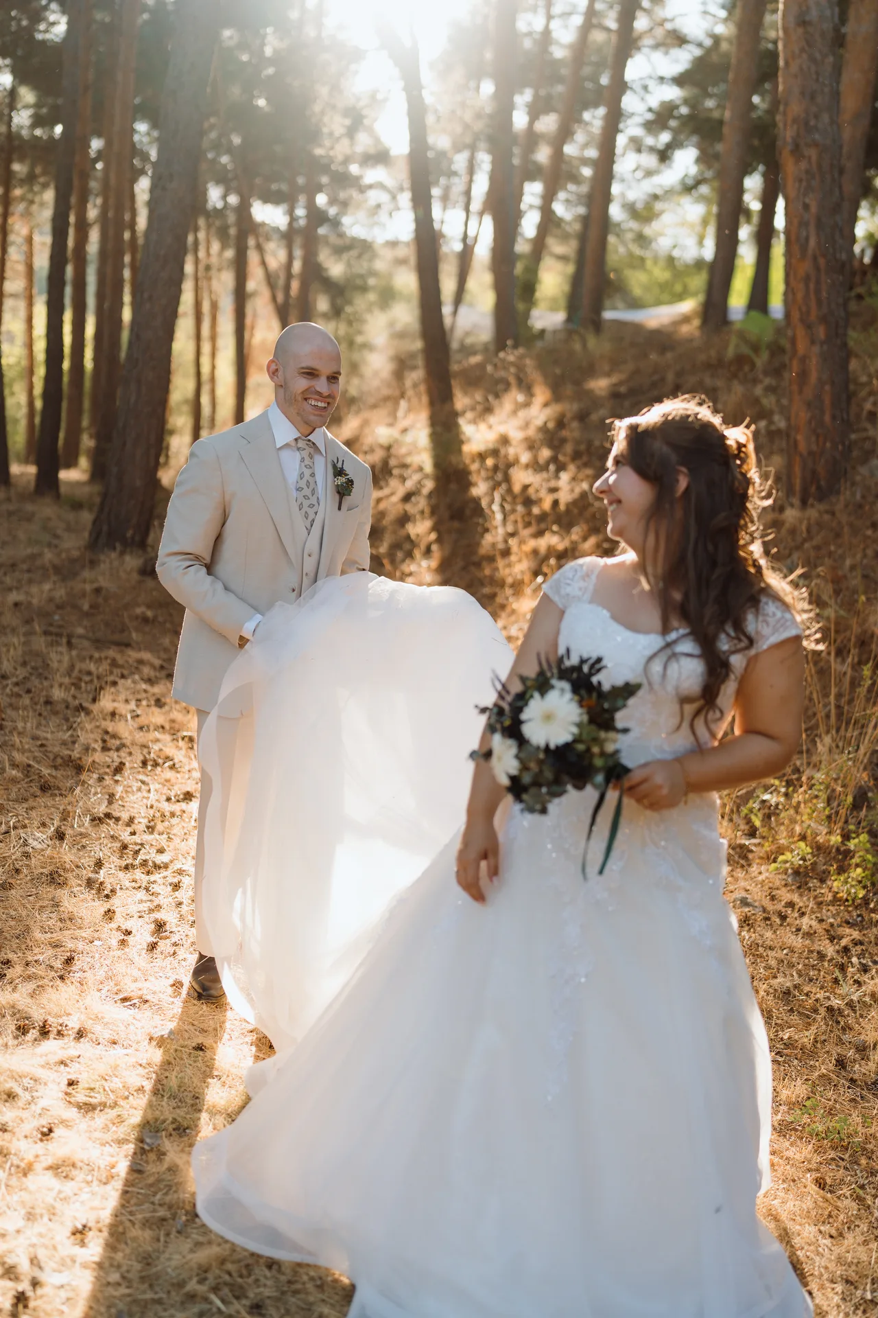 Boda de Sara y Raúl en La Granja de Lozoya