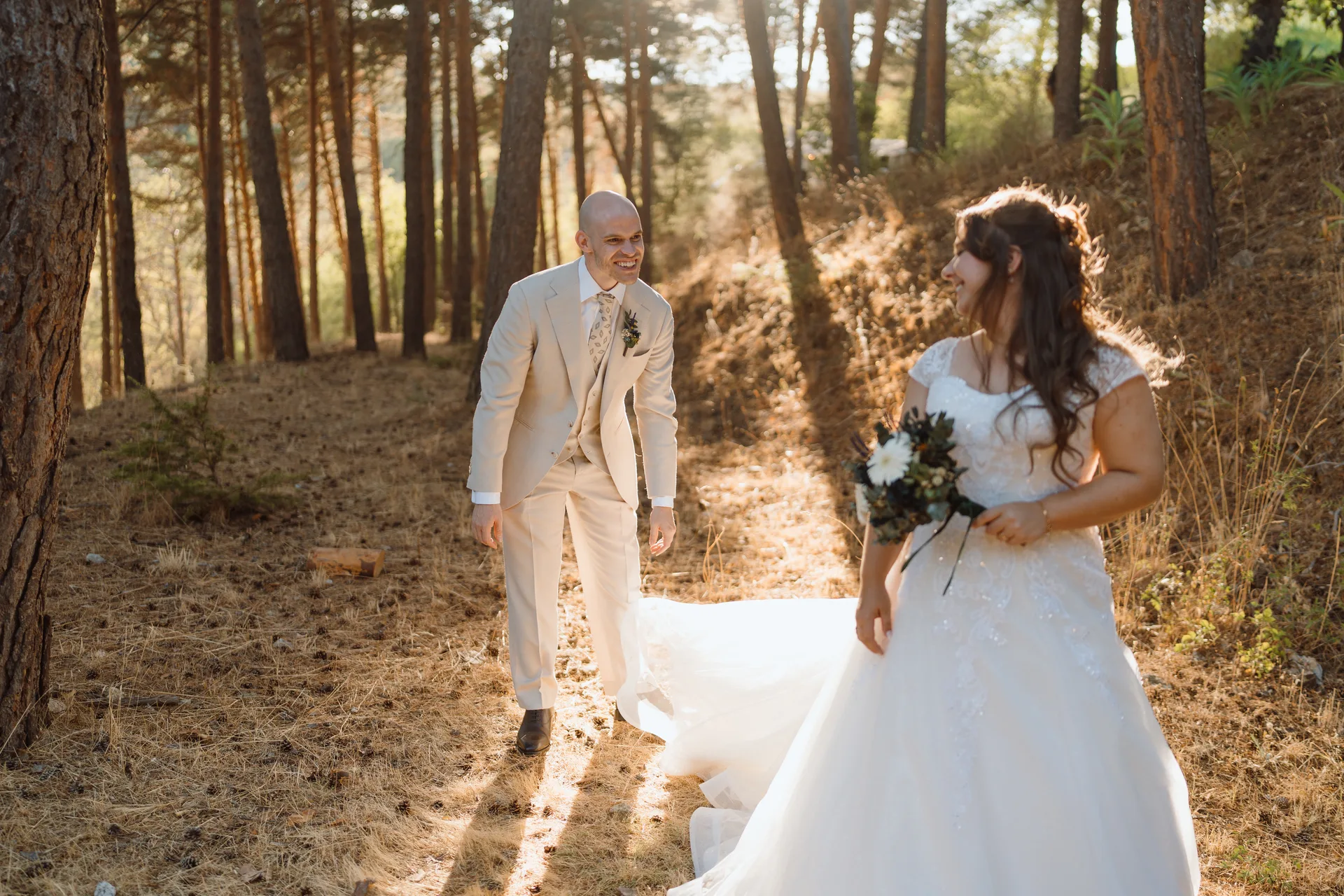 Boda de Sara y Raúl en La Granja de Lozoya