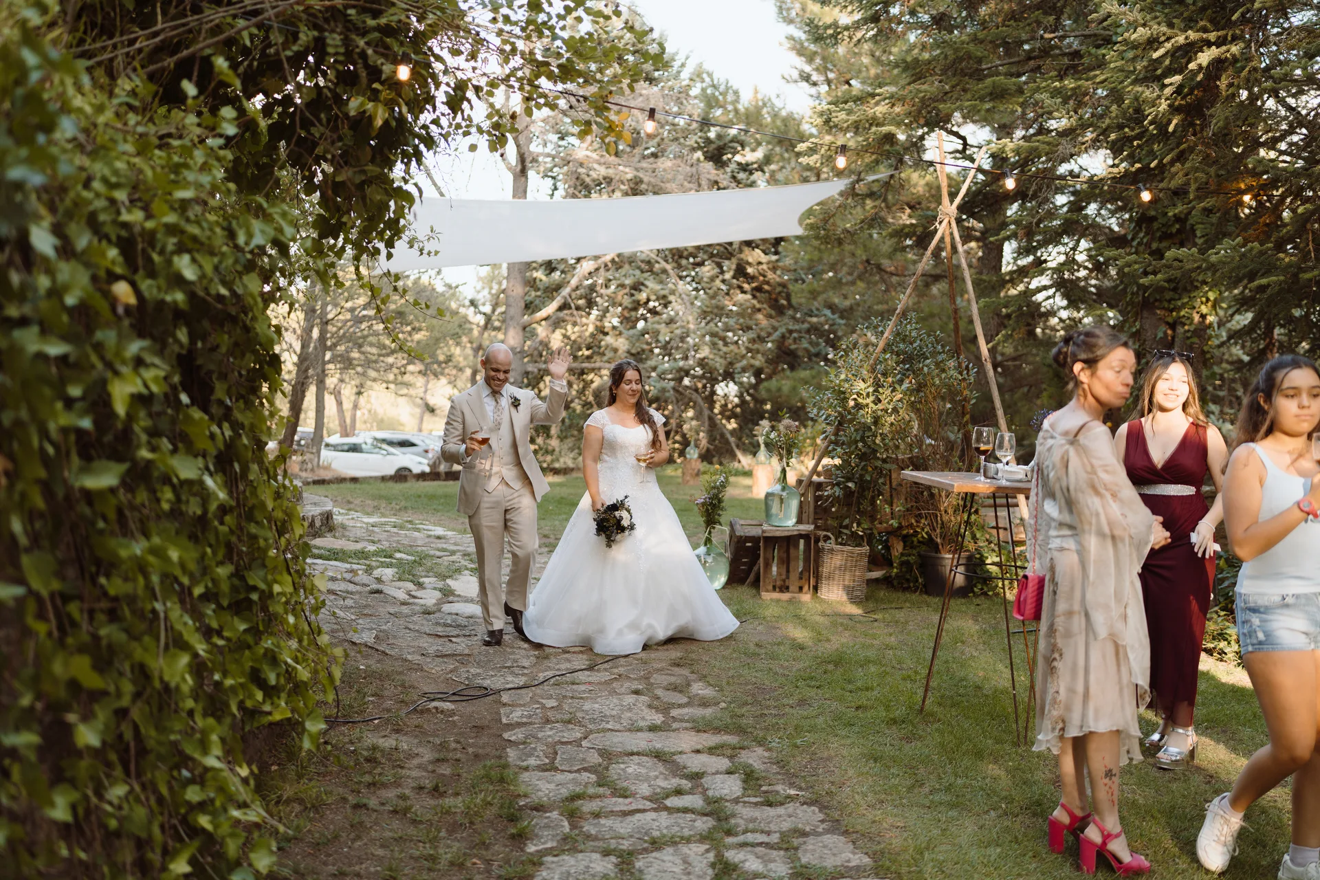Boda de Sara y Raúl en La Granja de Lozoya