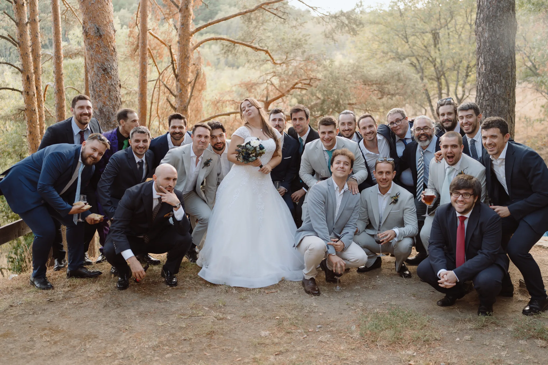 Boda de Sara y Raúl en La Granja de Lozoya