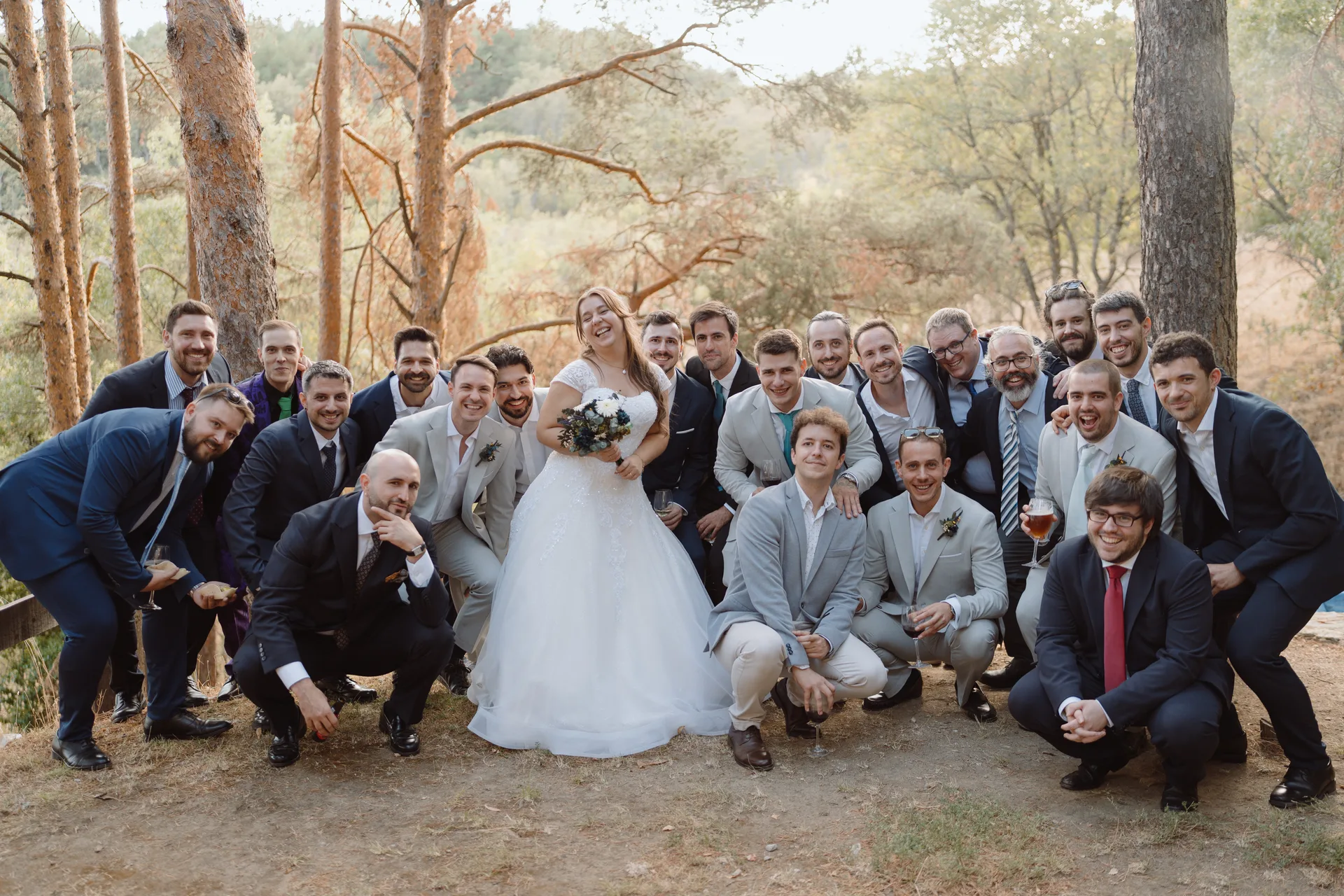 Boda de Sara y Raúl en La Granja de Lozoya