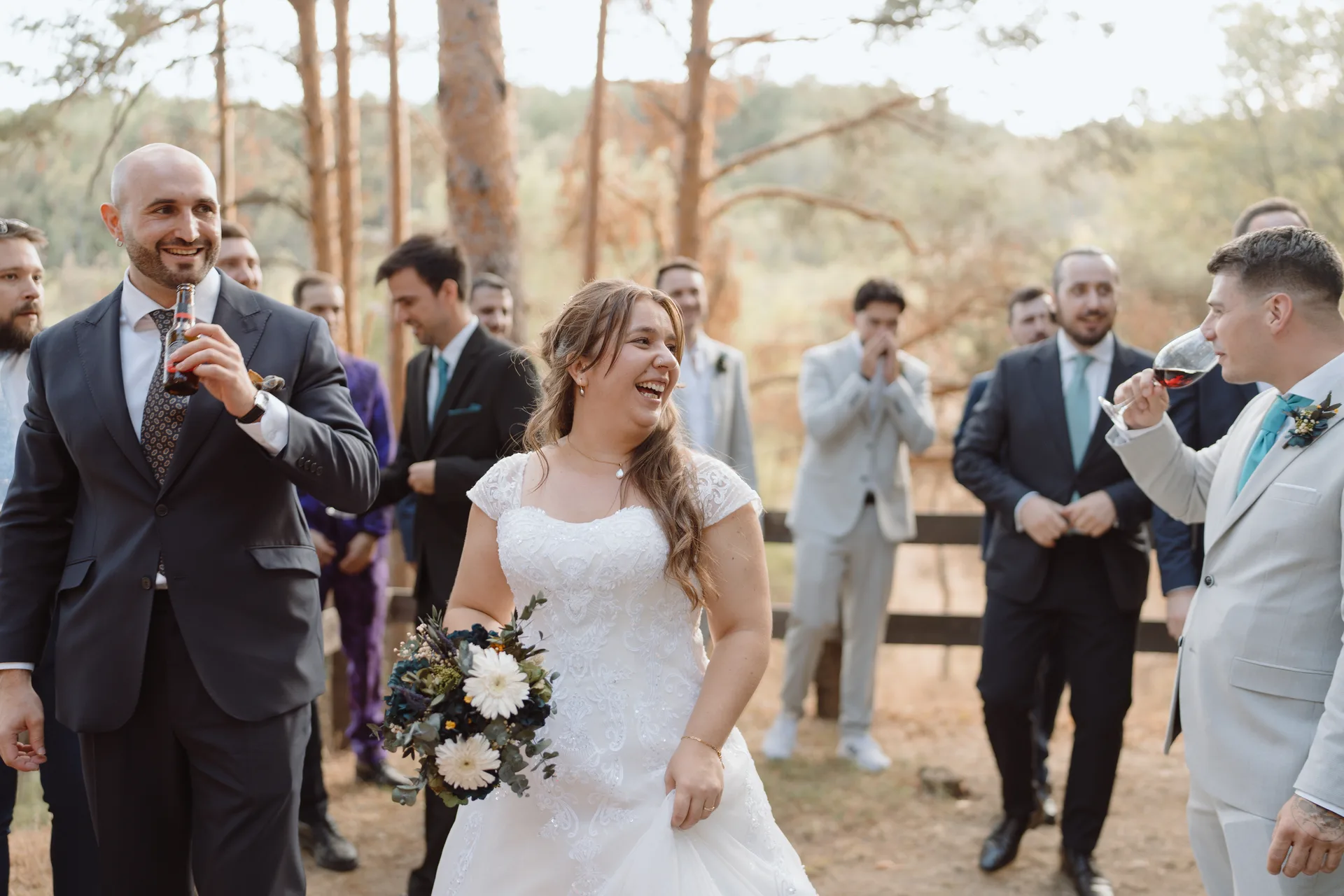 Boda de Sara y Raúl en La Granja de Lozoya