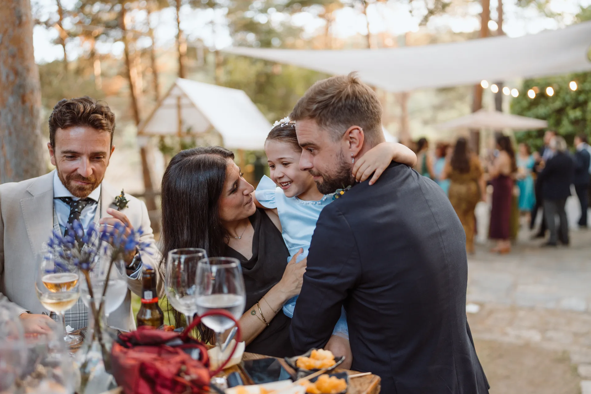 Boda de Sara y Raúl en La Granja de Lozoya