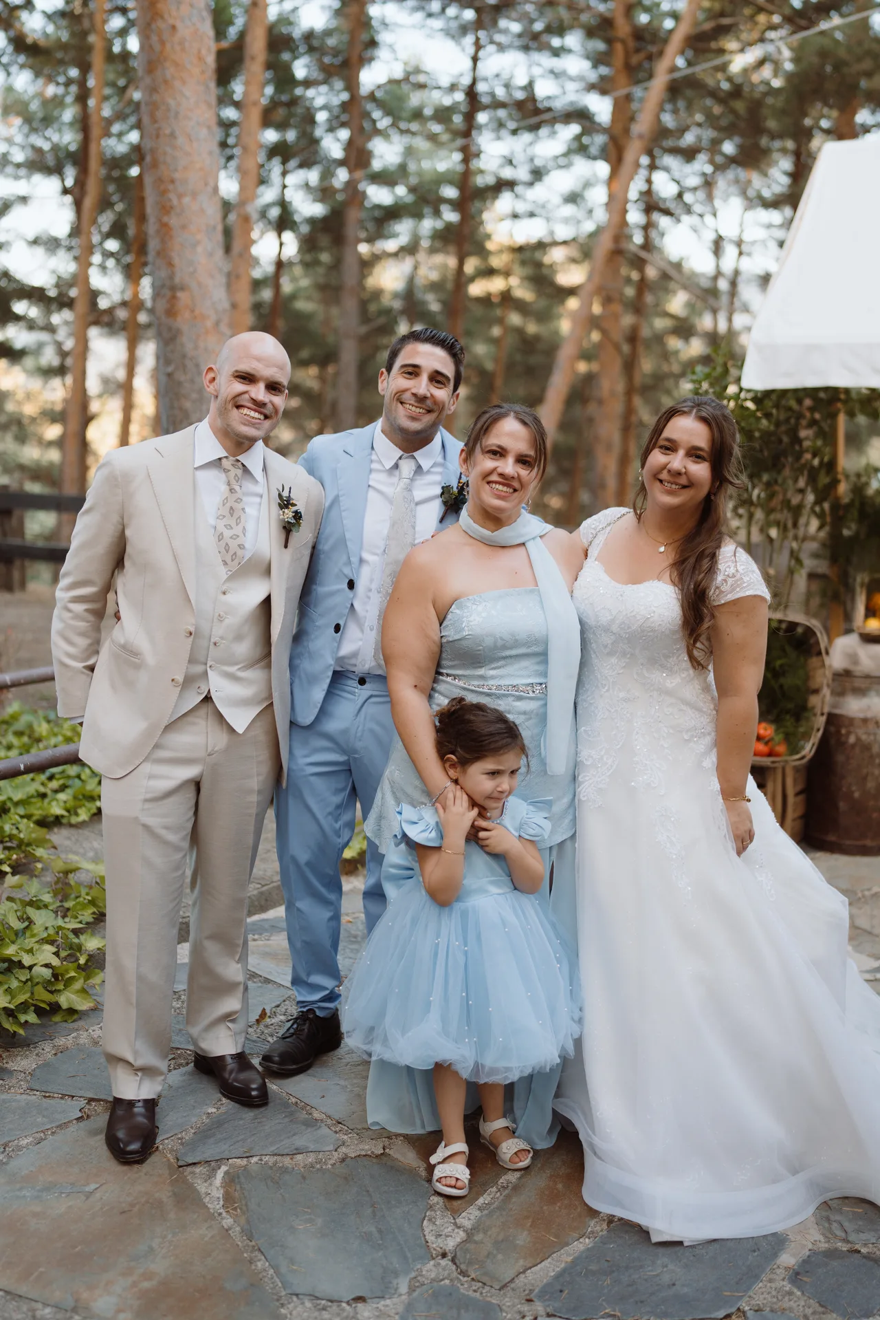 Boda de Sara y Raúl en La Granja de Lozoya