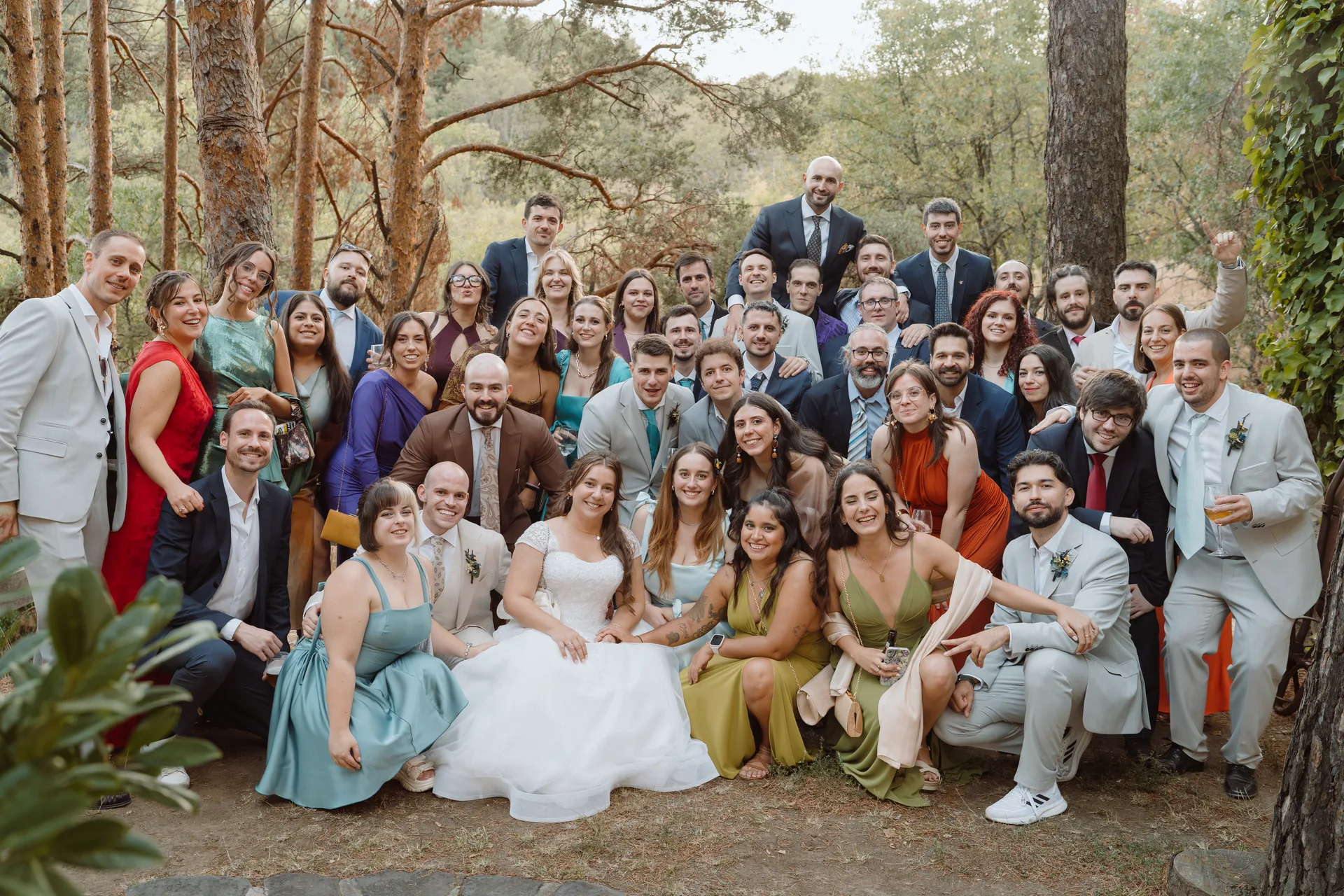 Boda de Sara y Raúl en La Granja de Lozoya