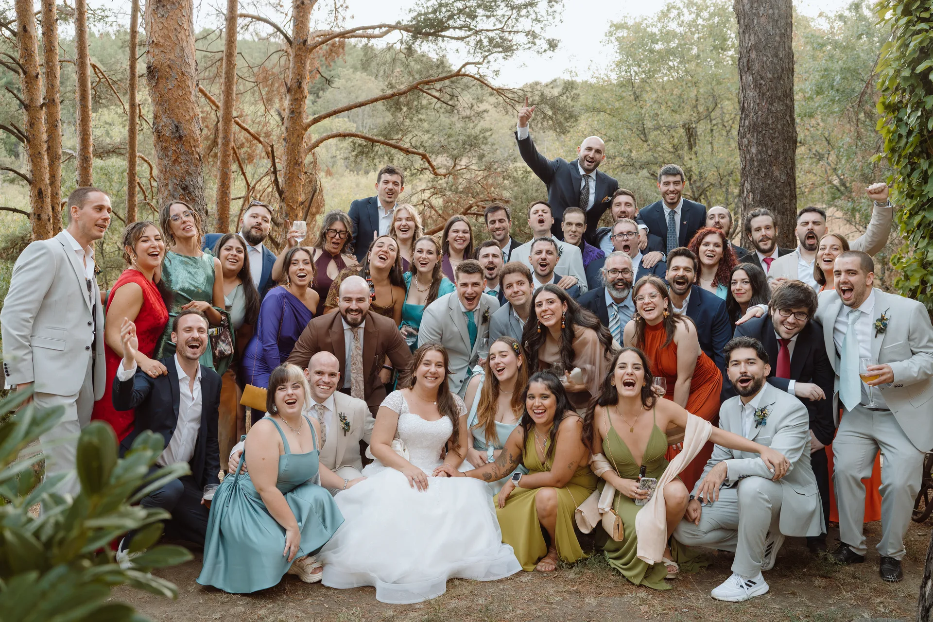 Boda de Sara y Raúl en La Granja de Lozoya