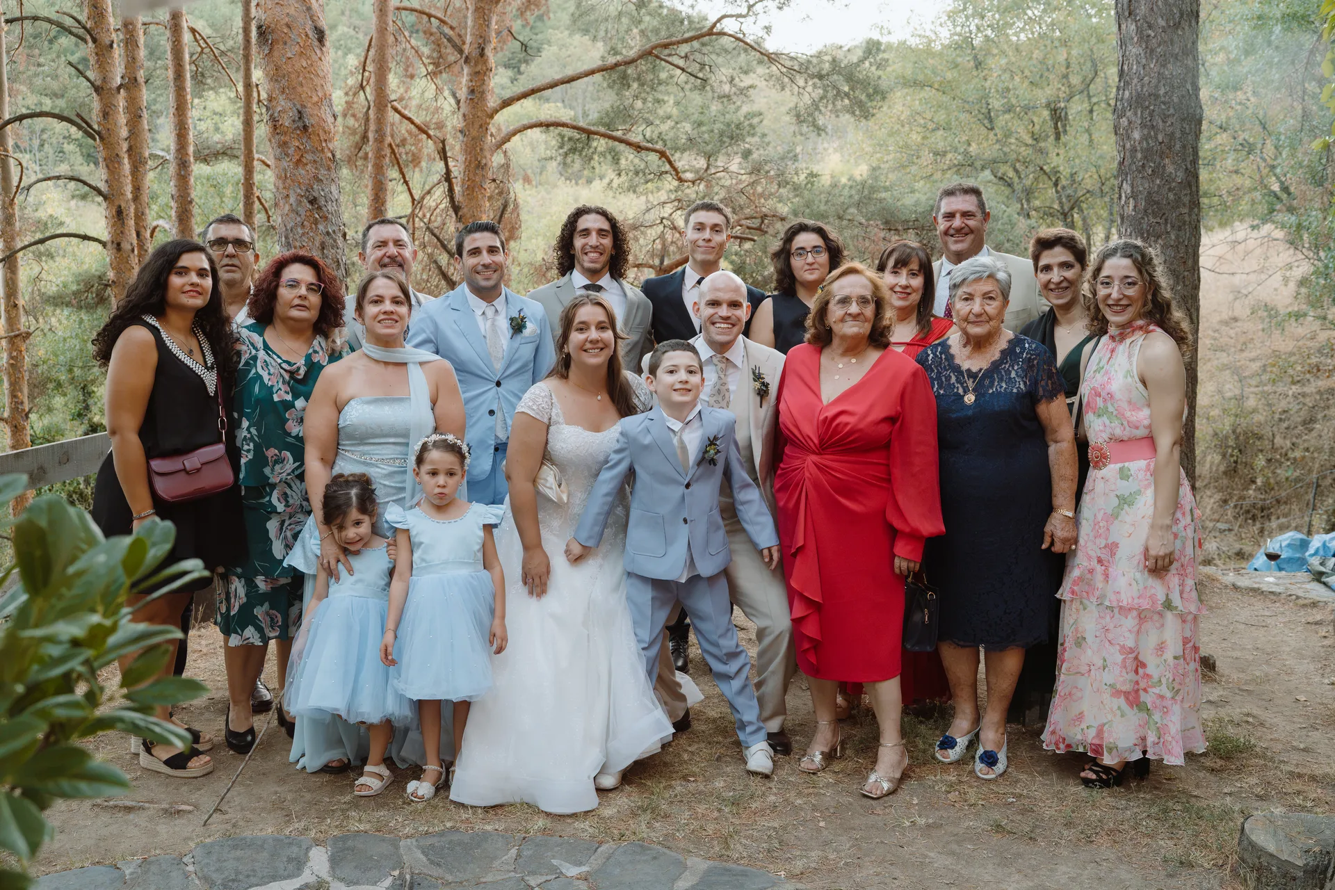 Boda de Sara y Raúl en La Granja de Lozoya