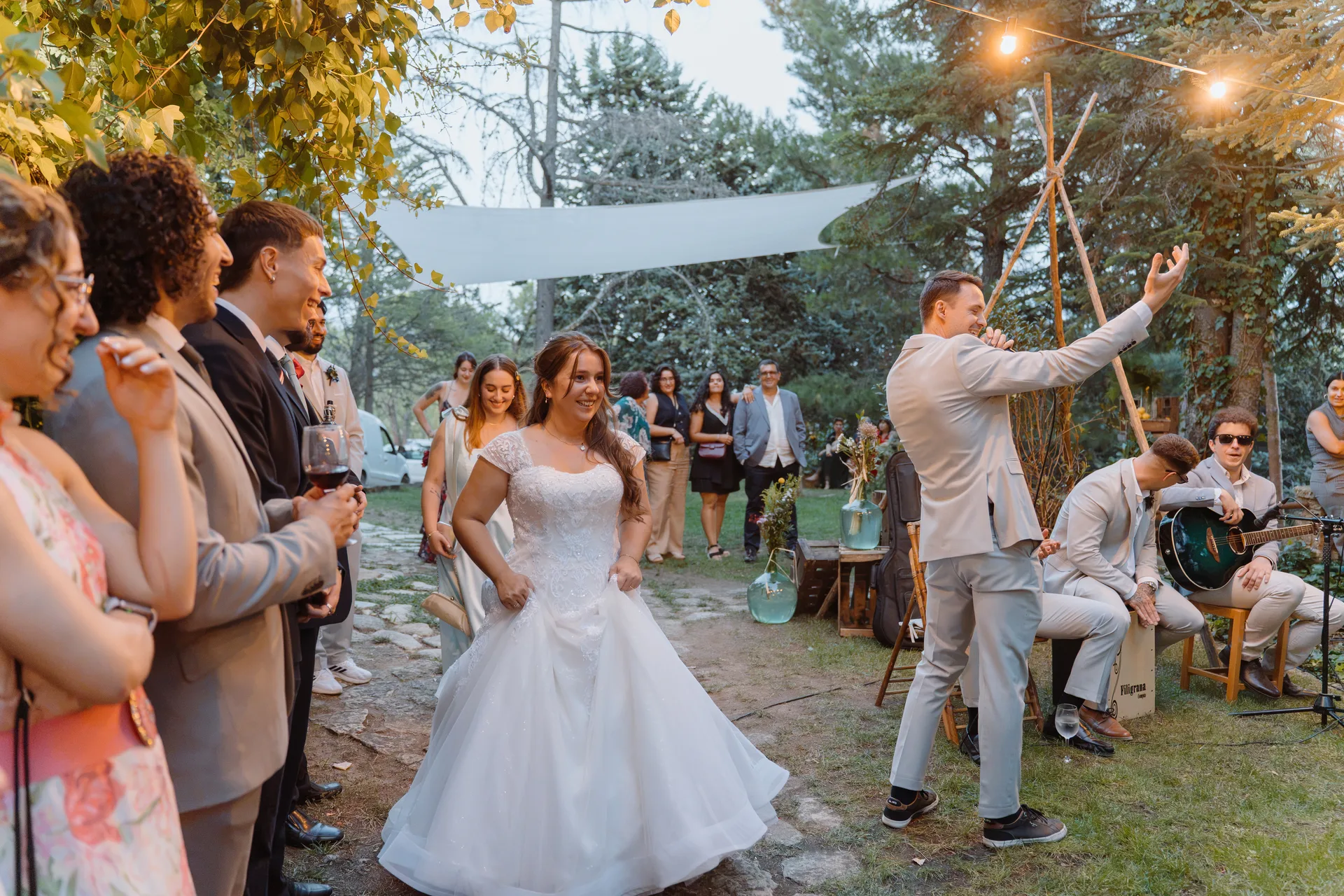 Boda de Sara y Raúl en La Granja de Lozoya