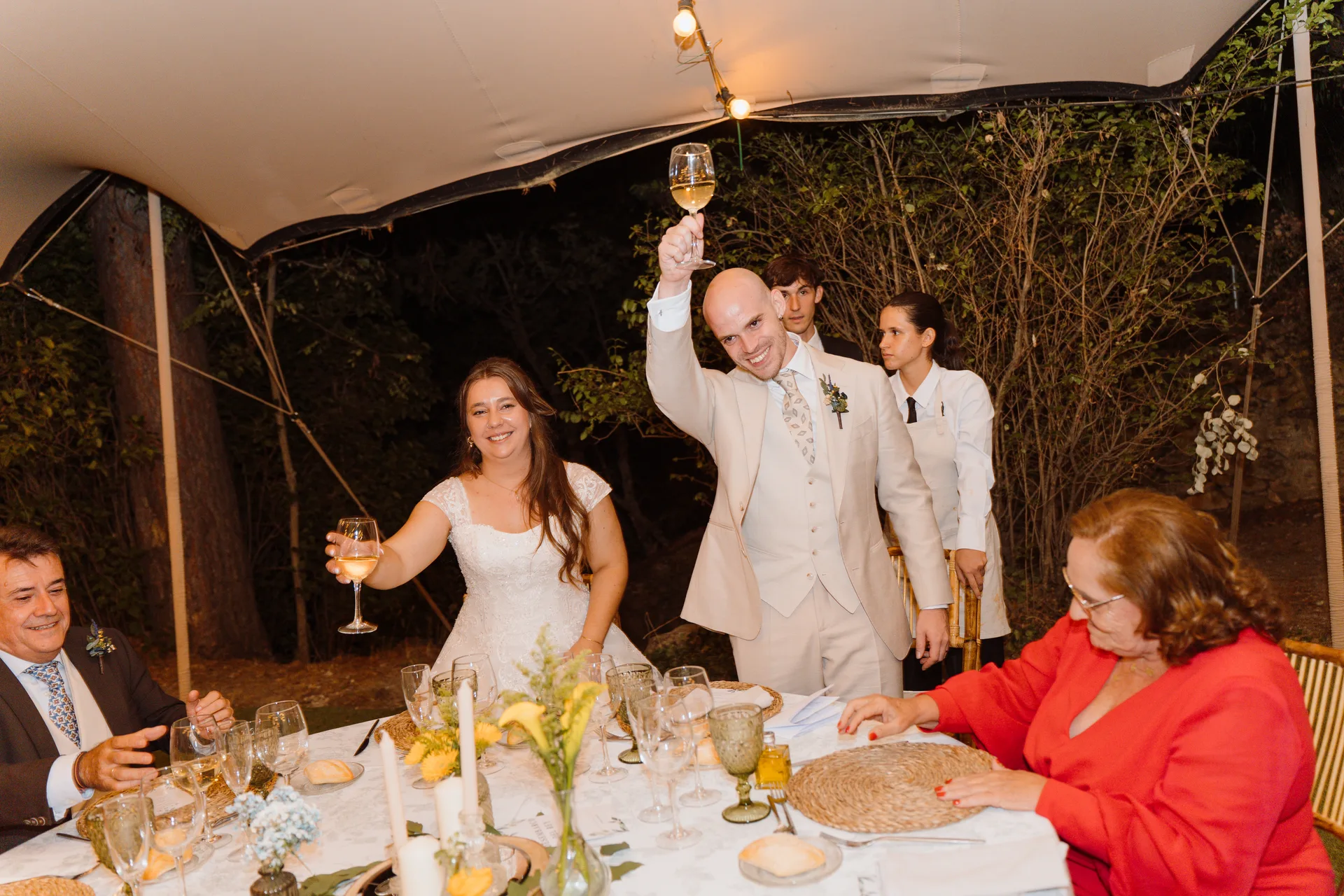 Boda de Sara y Raúl en La Granja de Lozoya