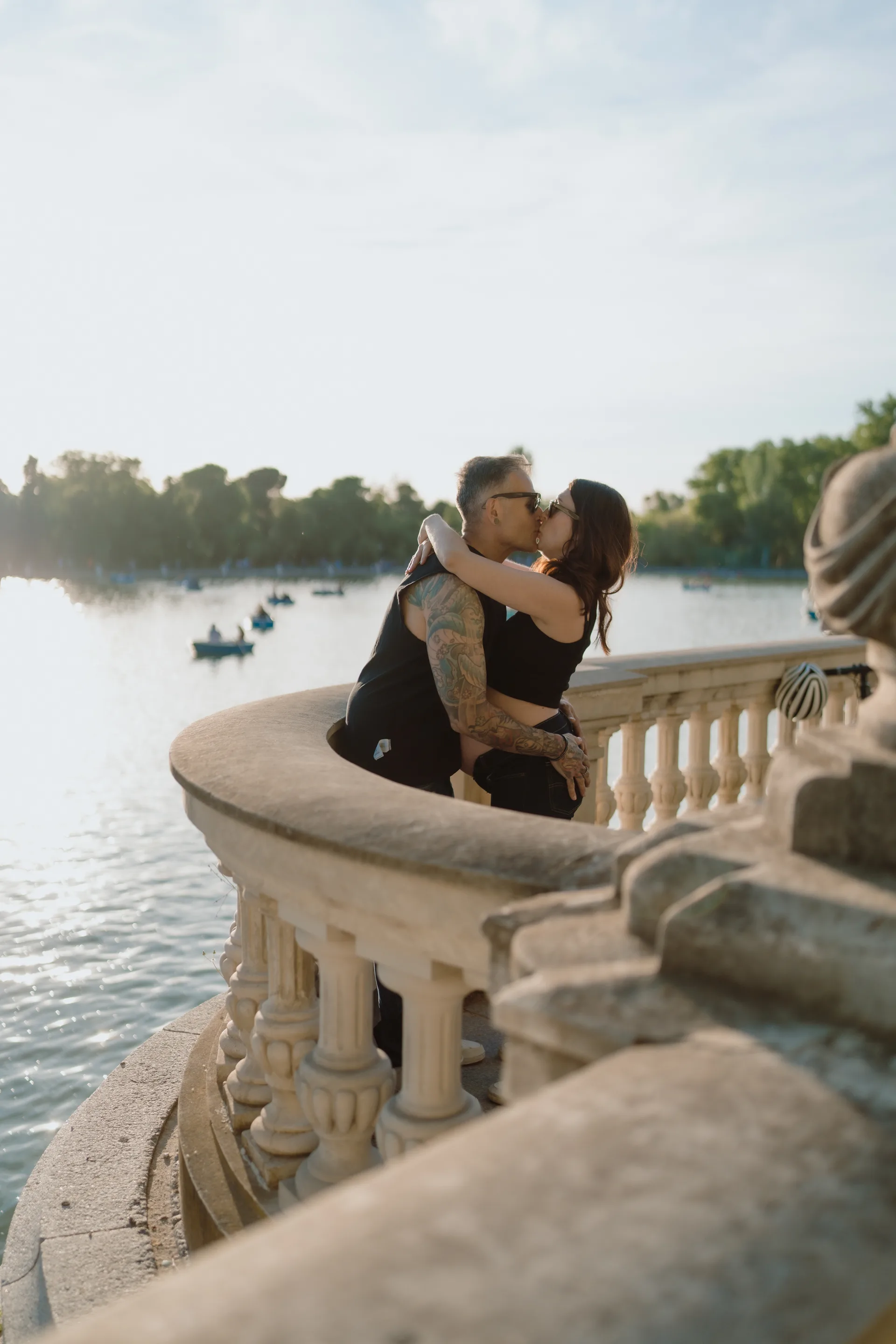 Sesión de embarazo en Madrid · Me caso, literal