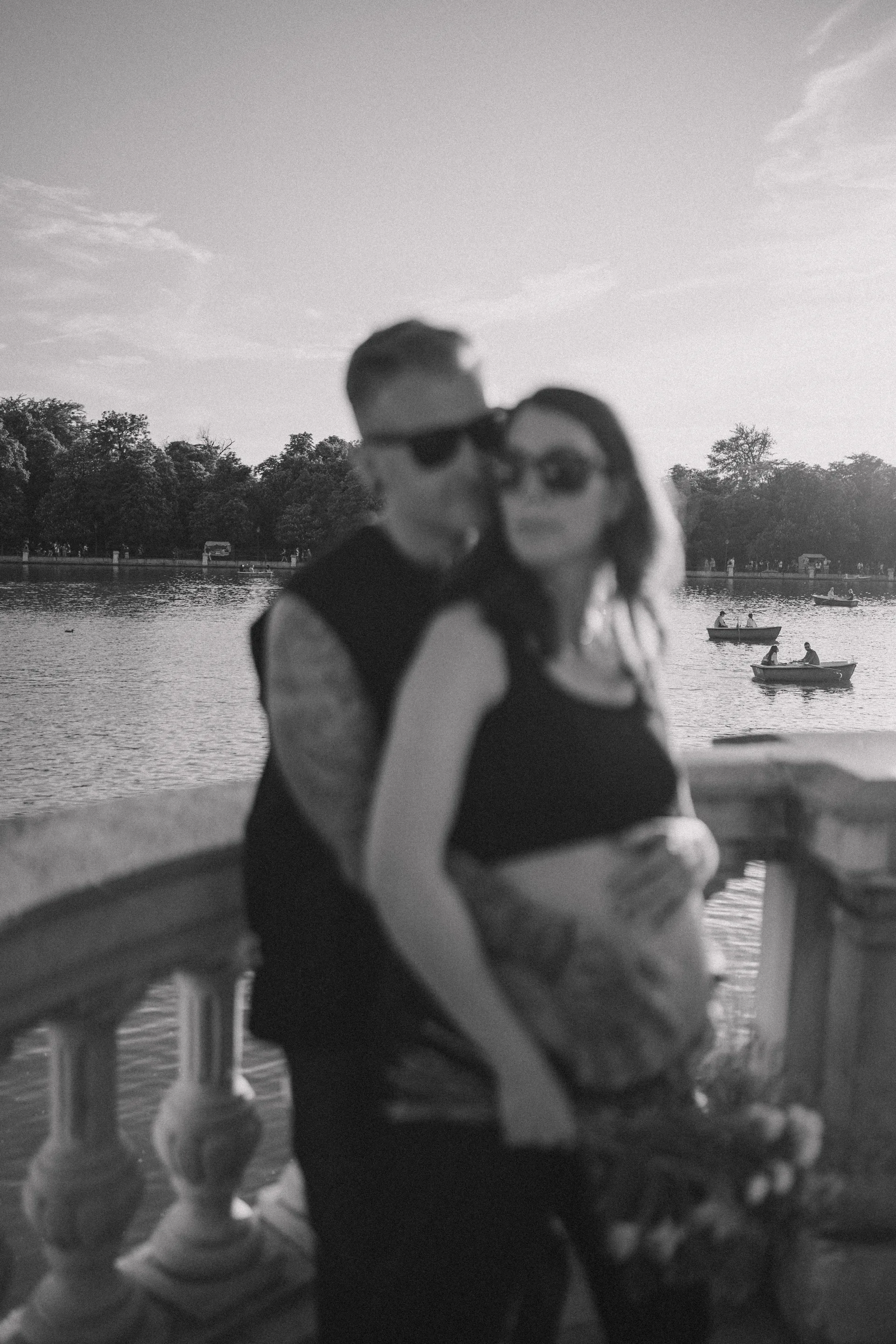 Sesión de embarazo en Madrid · Me caso, literal