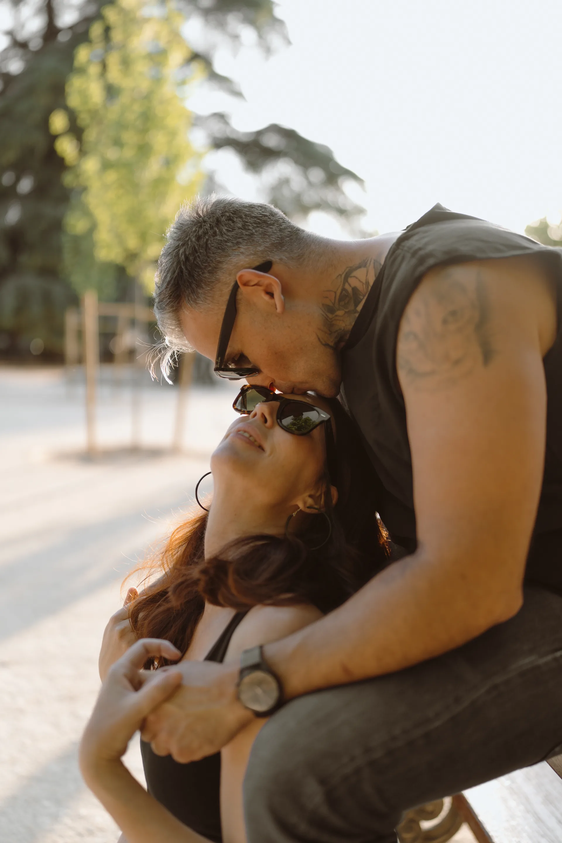 Sesión de embarazo en Madrid · Me caso, literal