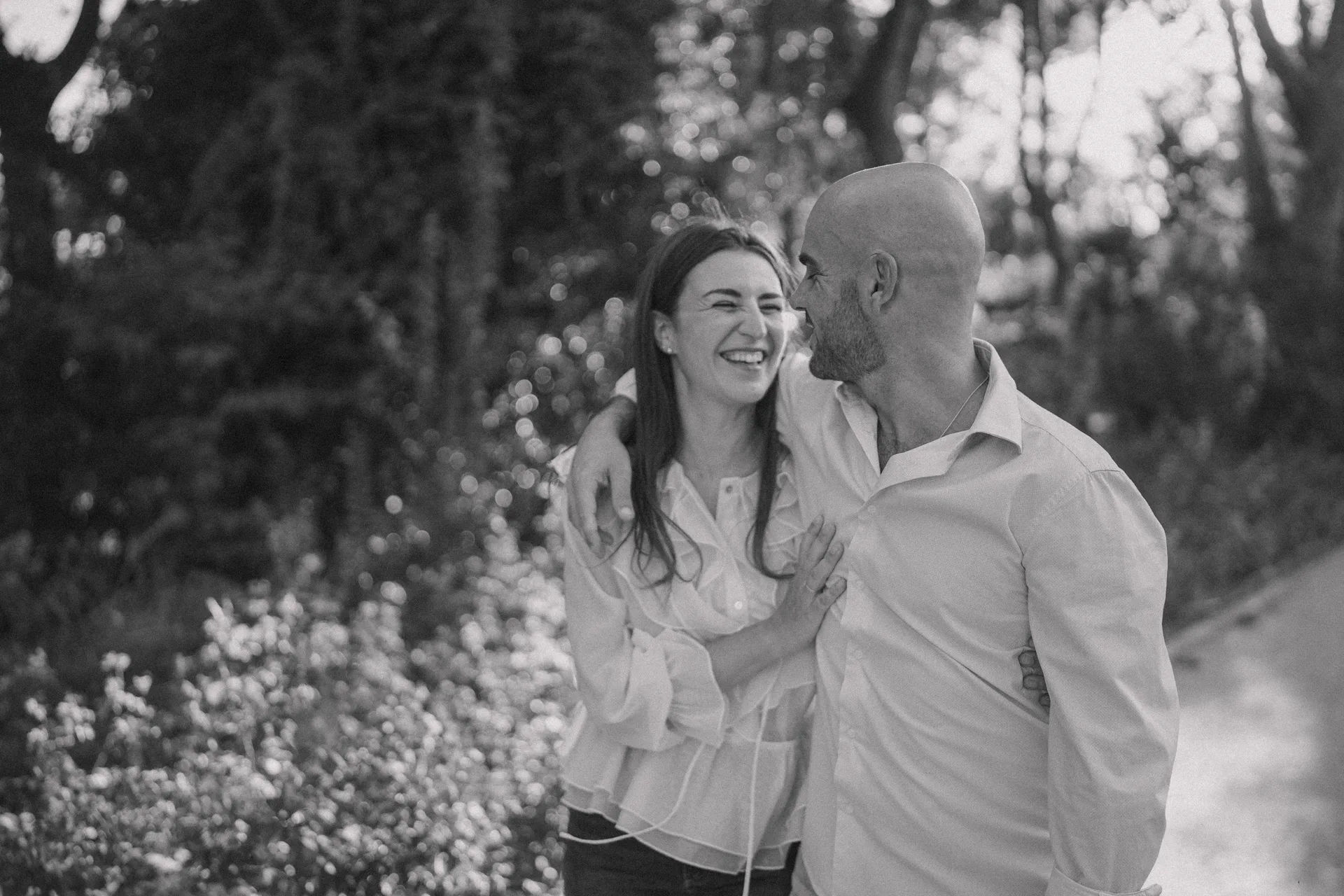 Sesión preboda Lilia y Kike en el Campo del Moro, Madrid