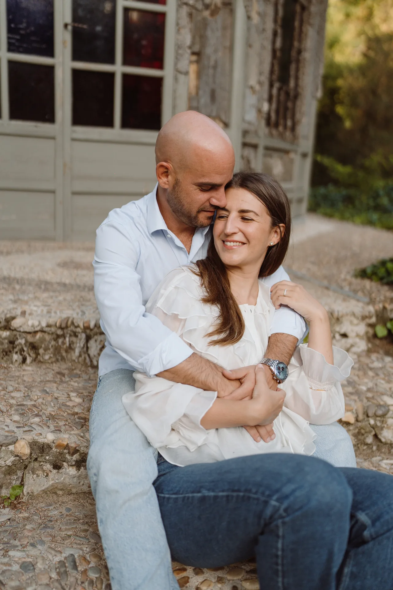 Sesión preboda Lilia y Kike en el Campo del Moro, Madrid