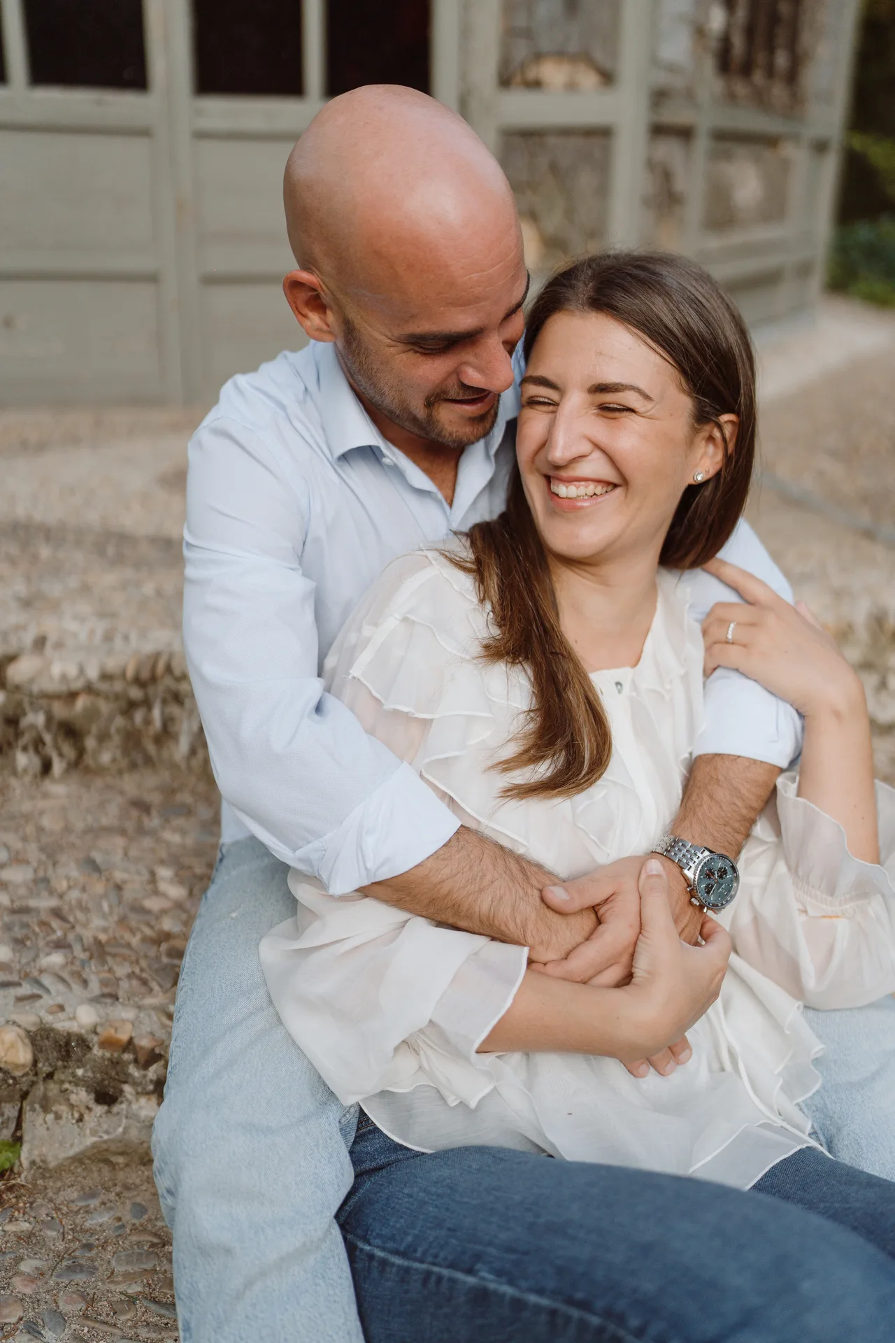 Sesión preboda Lilia y Kike en el Campo del Moro, Madrid