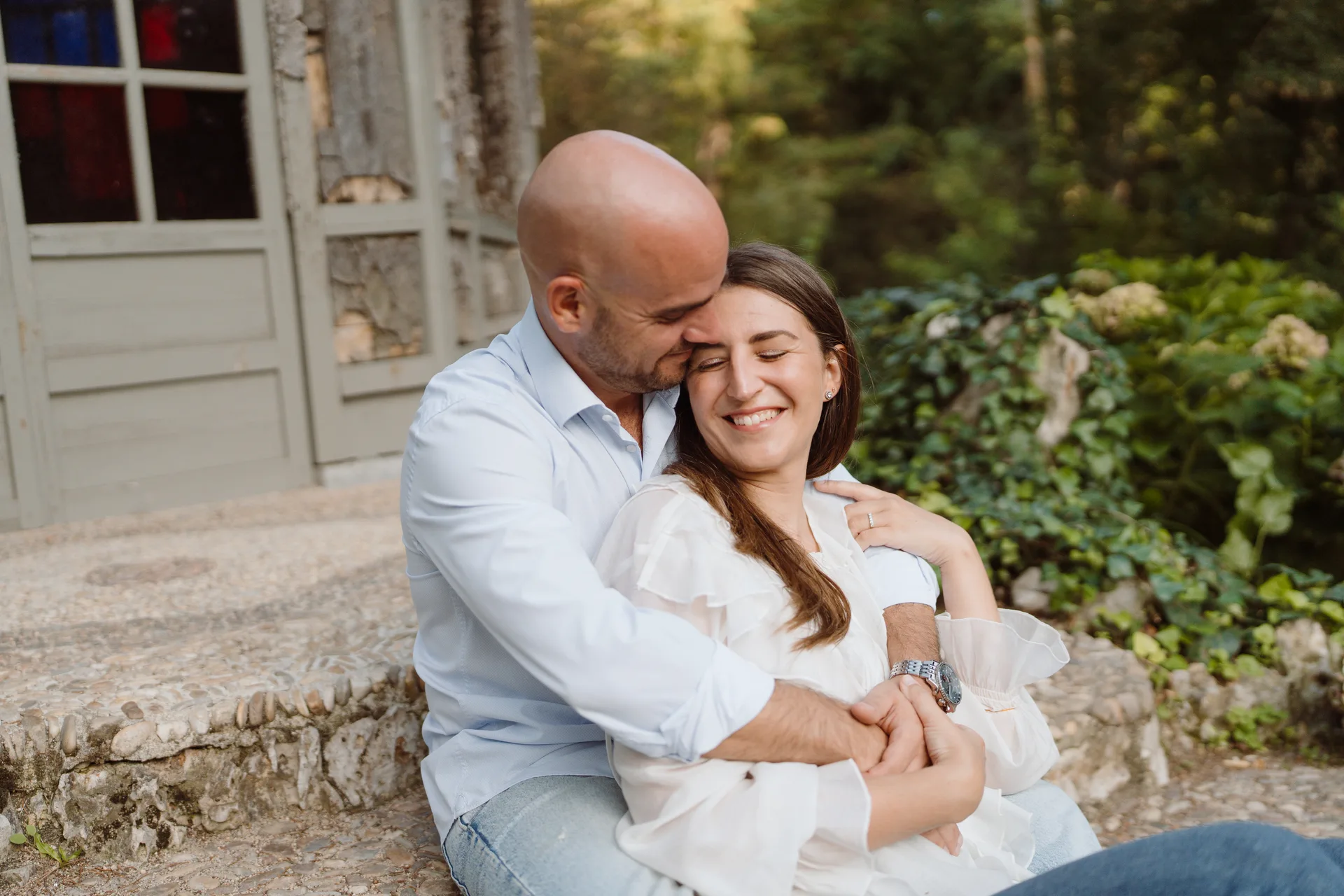 Sesión preboda Lilia y Kike en el Campo del Moro, Madrid