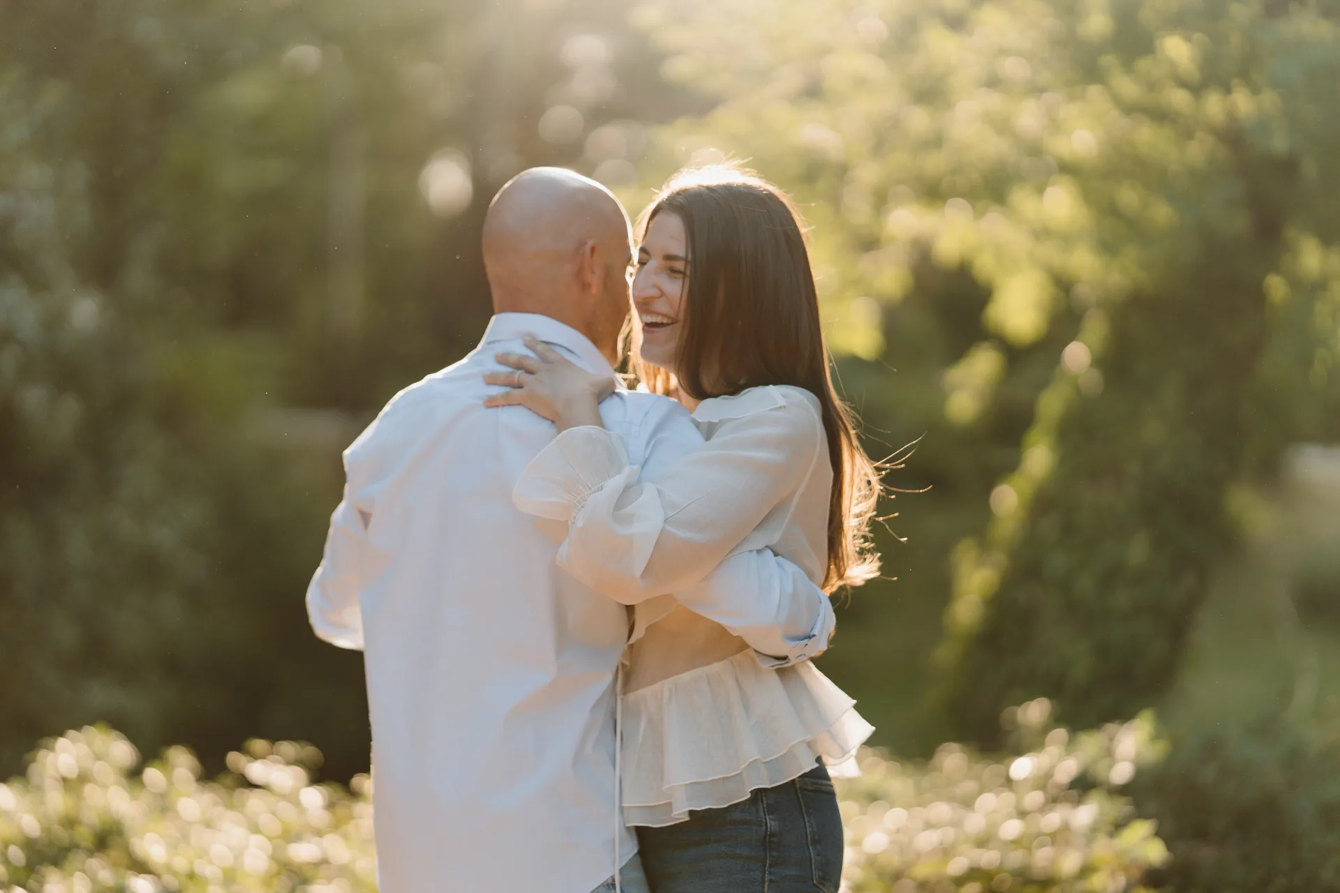 Sesión preboda Lilia y Kike en el Campo del Moro, Madrid