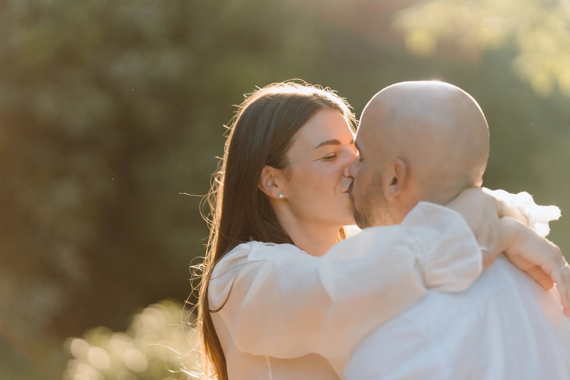 Sesión preboda Lilia y Kike en el Campo del Moro, Madrid