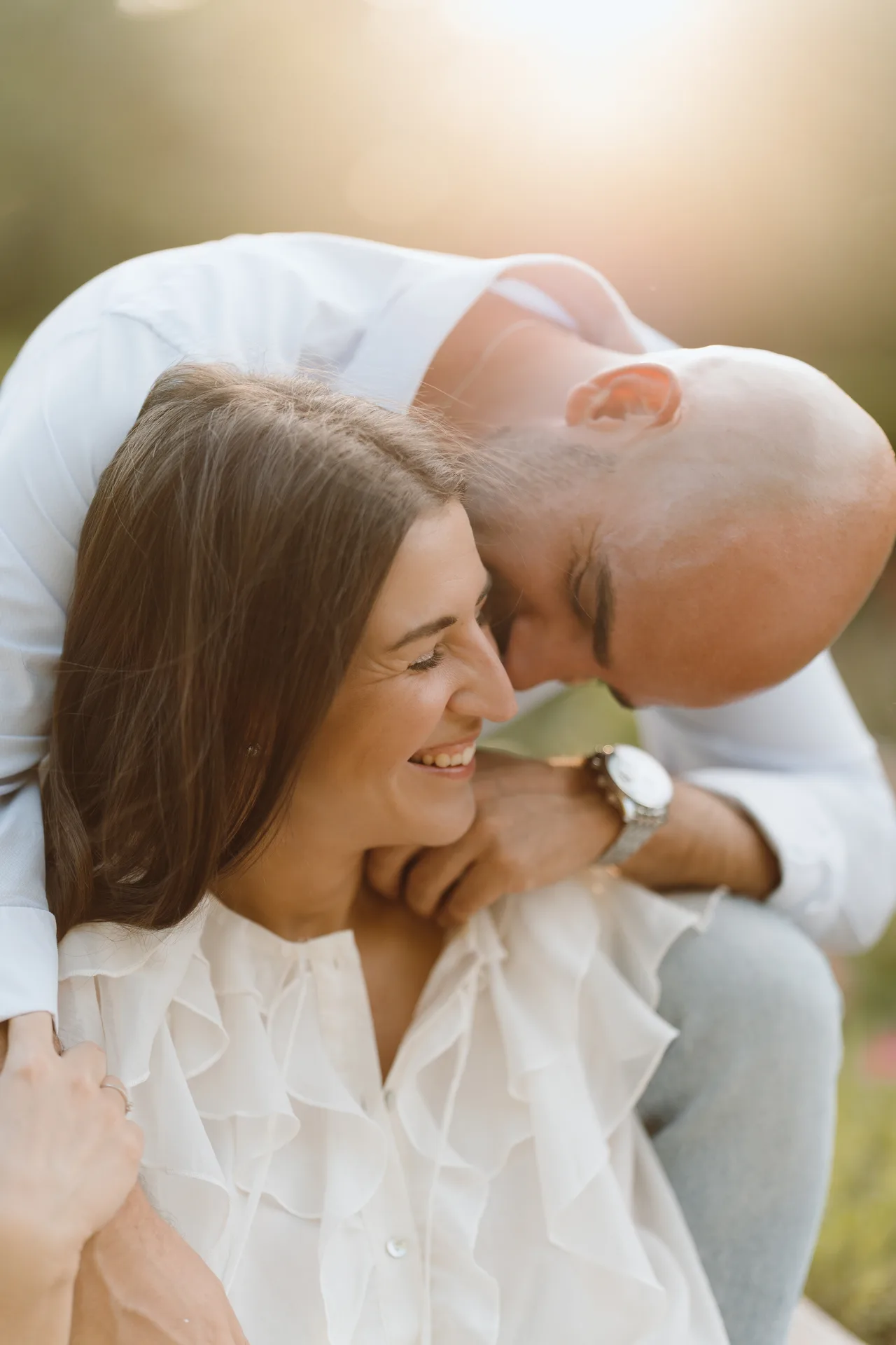 Sesión preboda Lilia y Kike en el Campo del Moro, Madrid