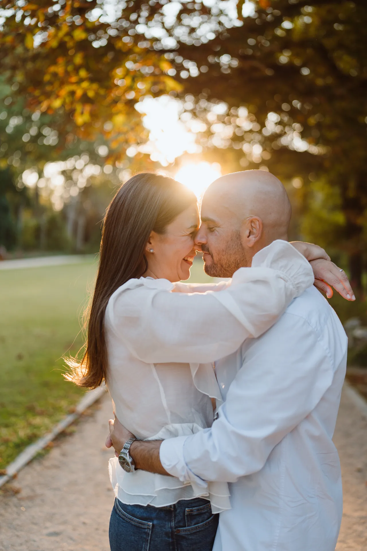 Sesión preboda Lilia y Kike en el Campo del Moro, Madrid