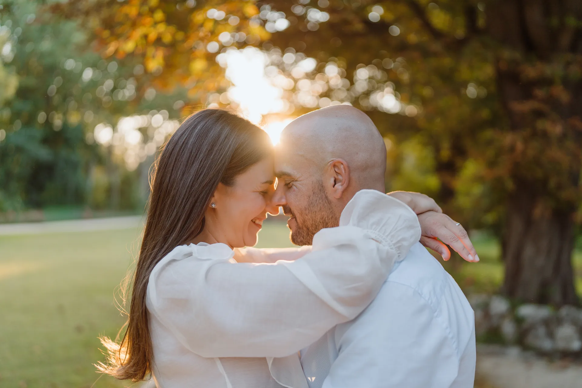 Sesión preboda Lilia y Kike en el Campo del Moro, Madrid