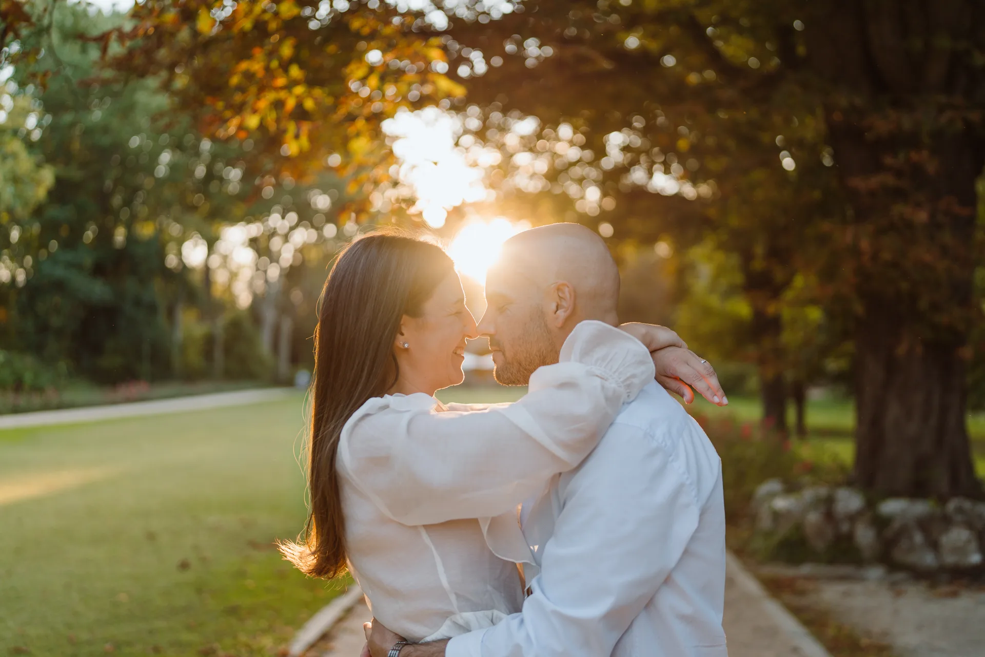 Sesión preboda Lilia y Kike en el Campo del Moro, Madrid