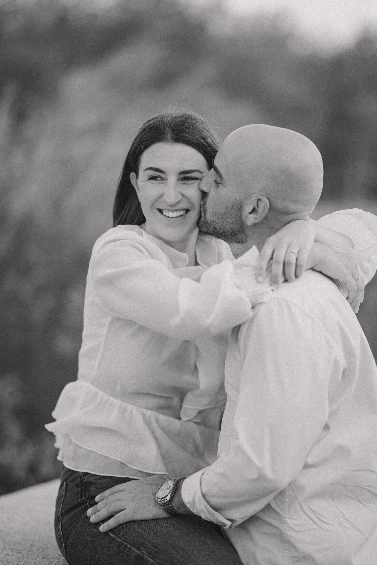 Sesión preboda Lilia y Kike en el Campo del Moro, Madrid