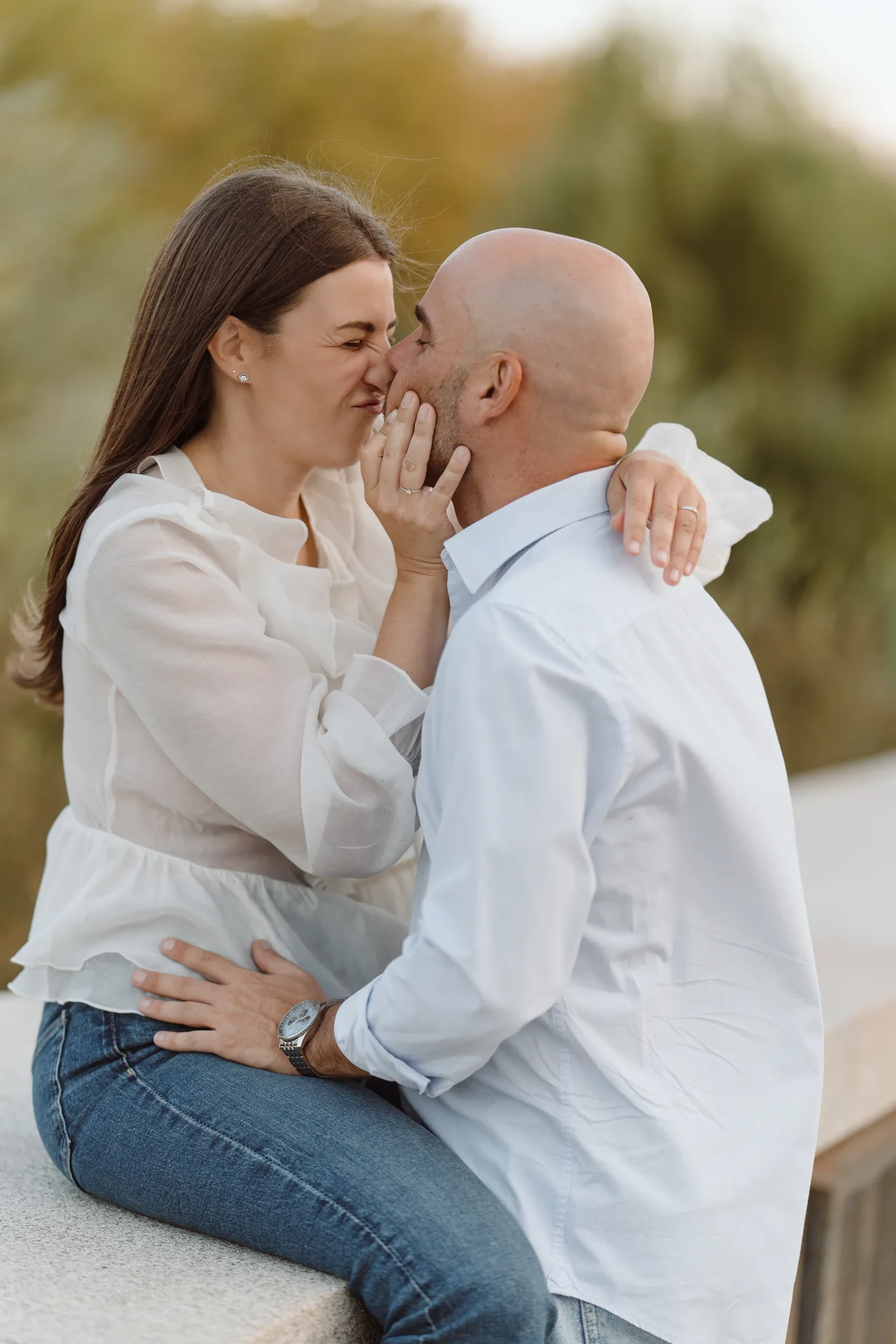 Sesión preboda Lilia y Kike en el Campo del Moro, Madrid