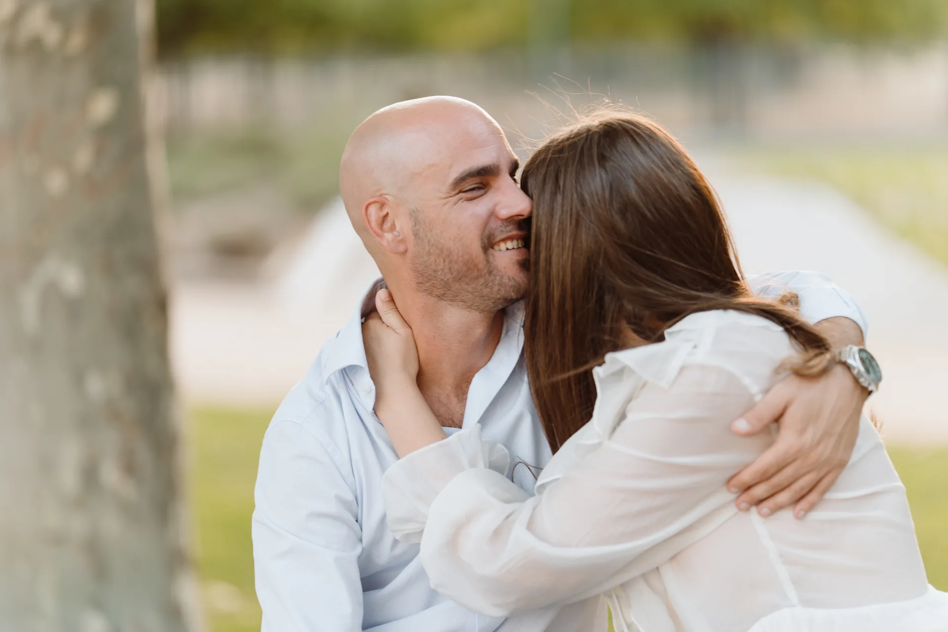 Sesión preboda Lilia y Kike en el Campo del Moro, Madrid