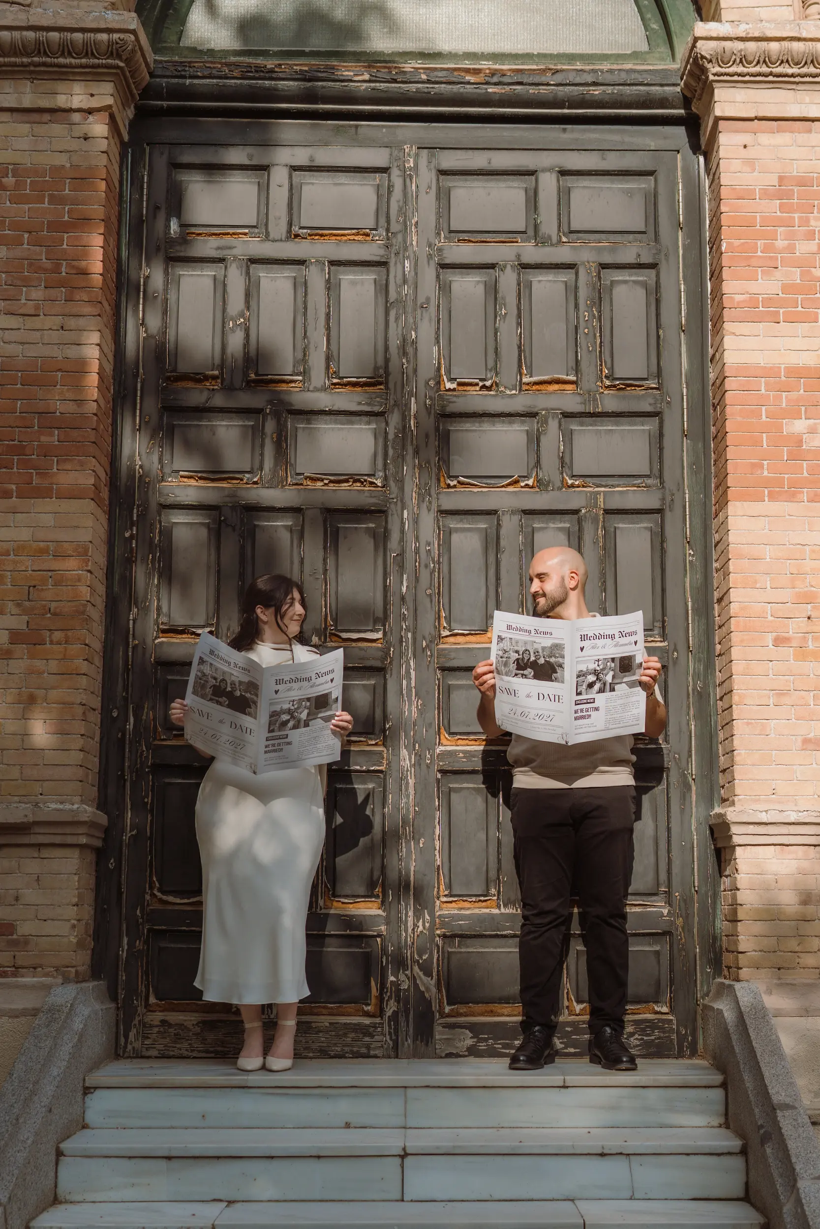 Sesión de pareja en Madrid · Me caso, literal