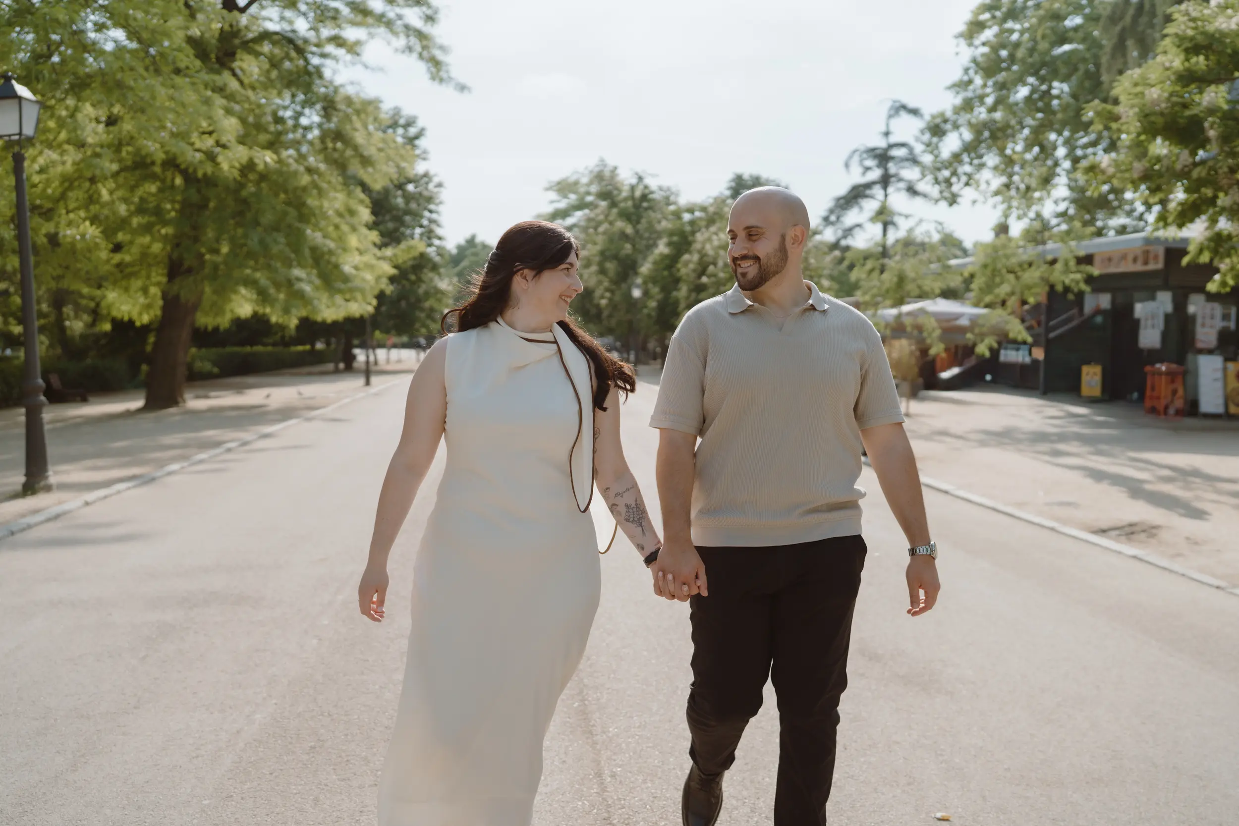 Sesión de pareja en Madrid · Me caso, literal